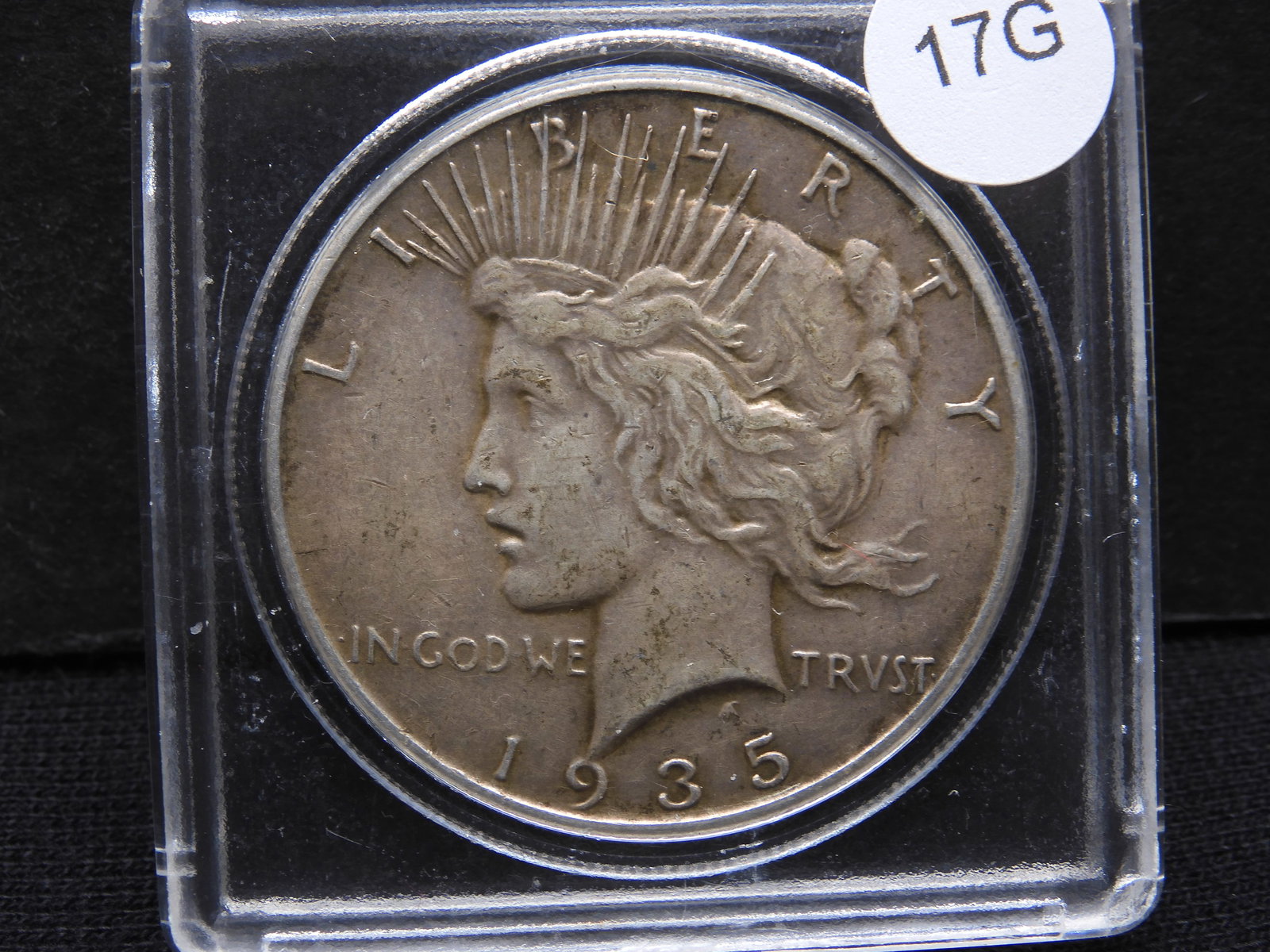 1935 Peace Dollar. 90% Silver (1 of 3)