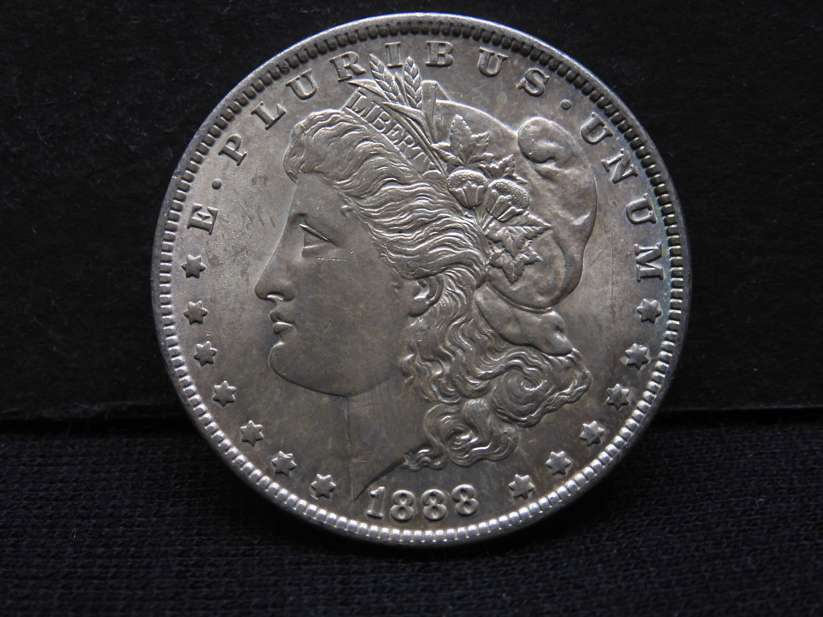 1888 Morgan 90% Silver Dollar Toned (1 of 2)