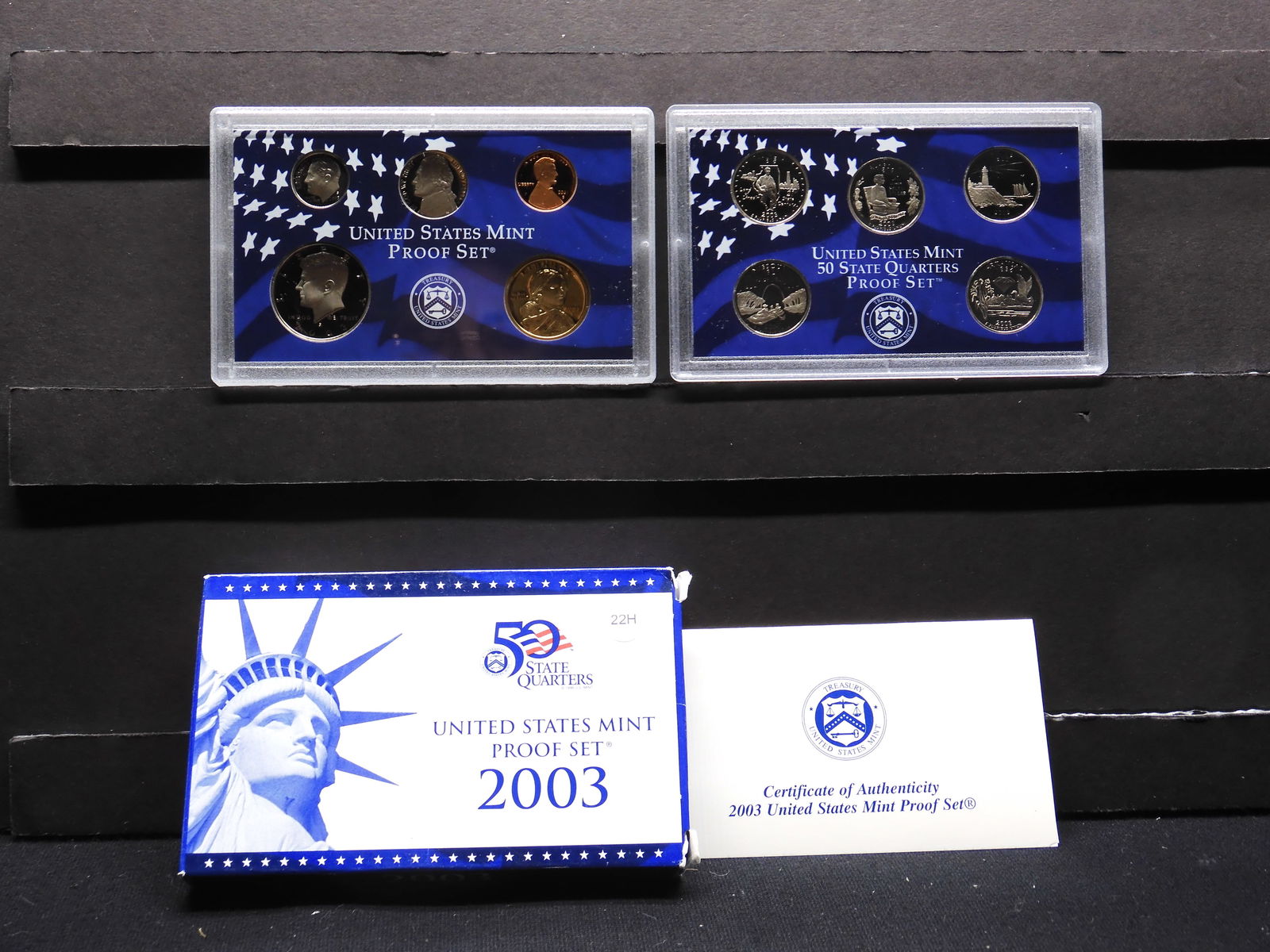 2003-S U.S. Mint Proof Set. OGP (1 of 7)