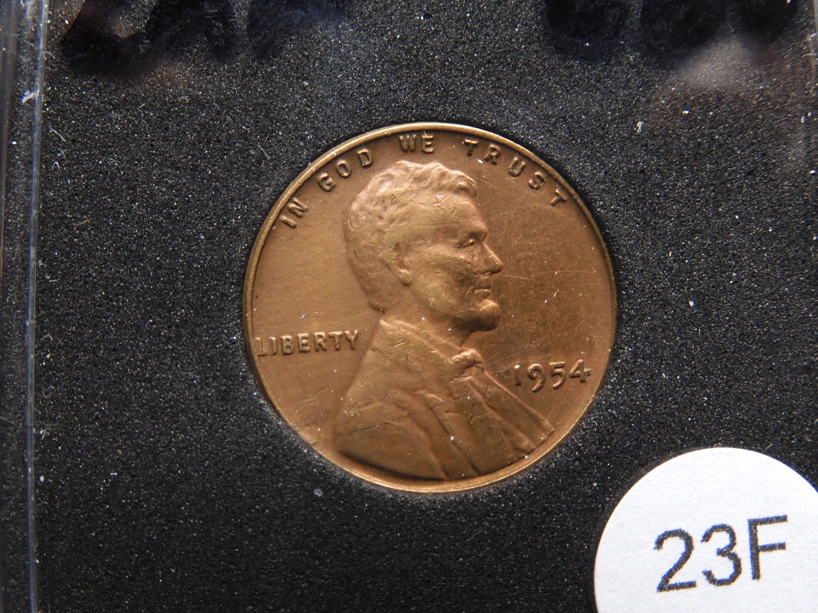 1954 Lincoln Wheat Cent Lamination Error (1 of 3)
