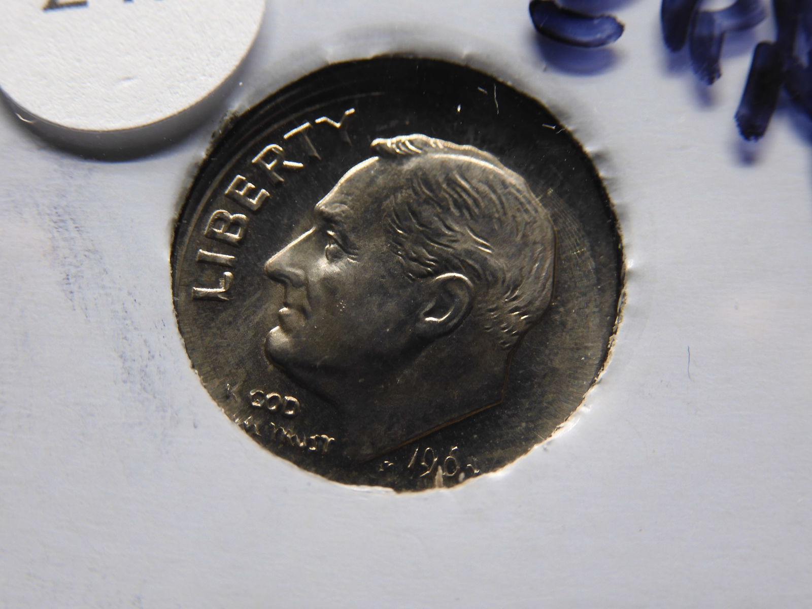 196? Roosevelt Dime Error (1 of 3)