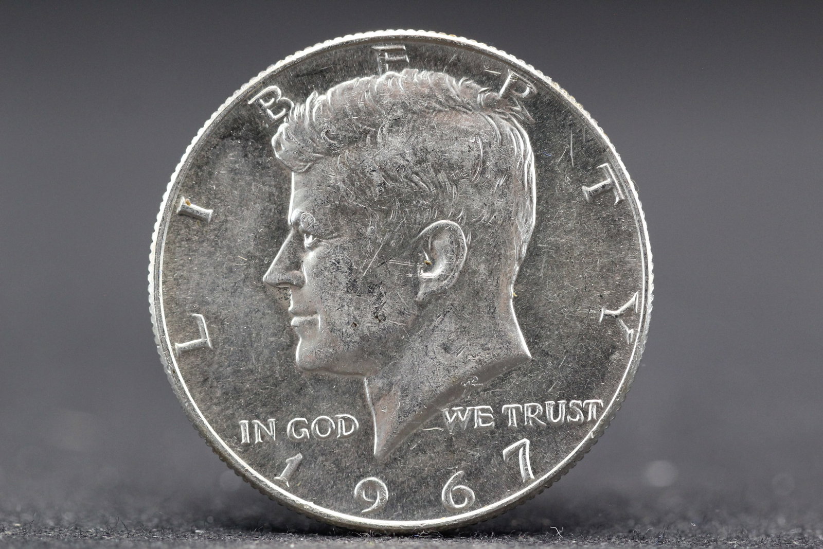 1967 40% "Silver" Kennedy Half Dollar: 1967 40% "Silver" Kennedy Half Dollar