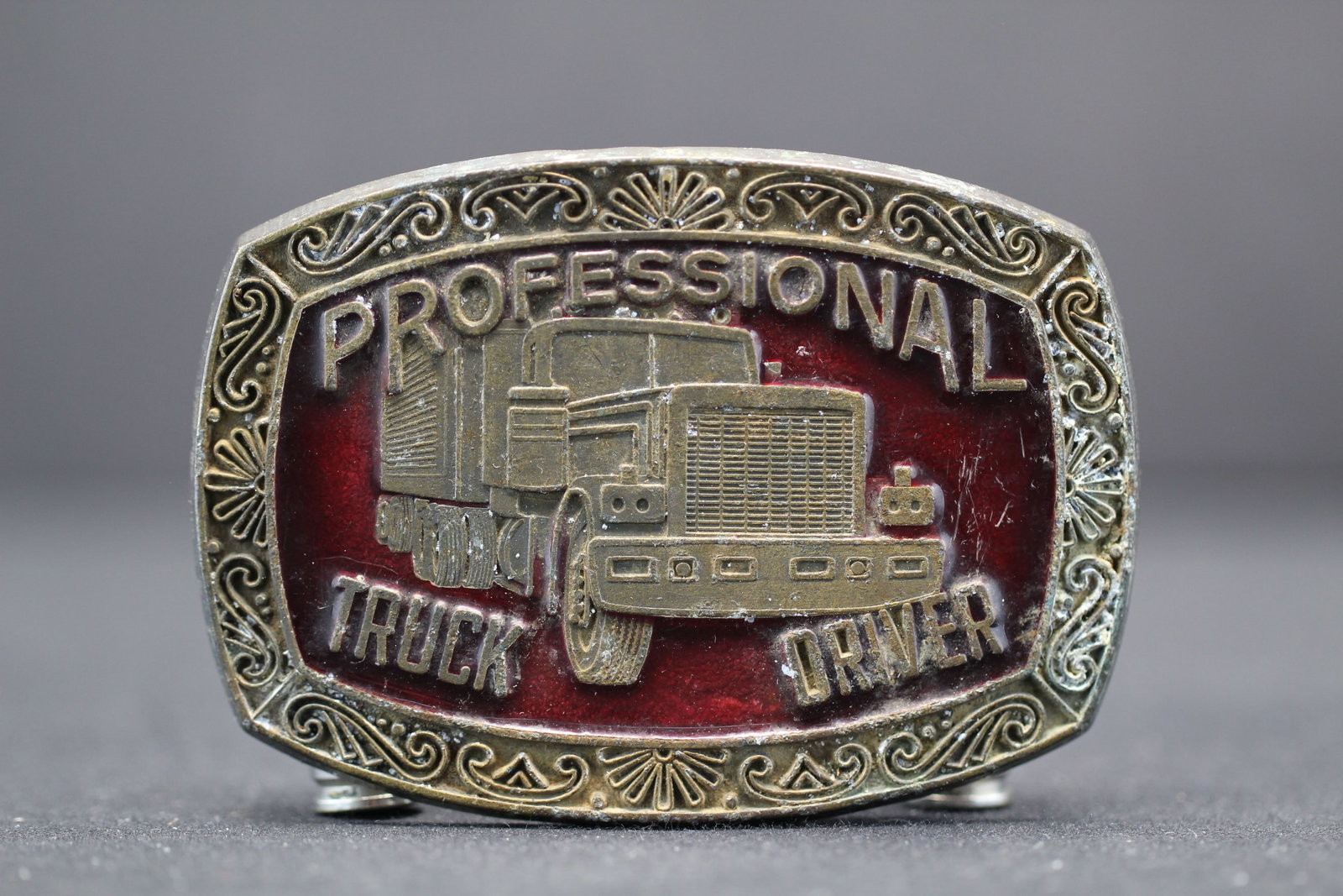Professional Truck Driver Belt Buckle: Professional Truck Driver Belt Buckle