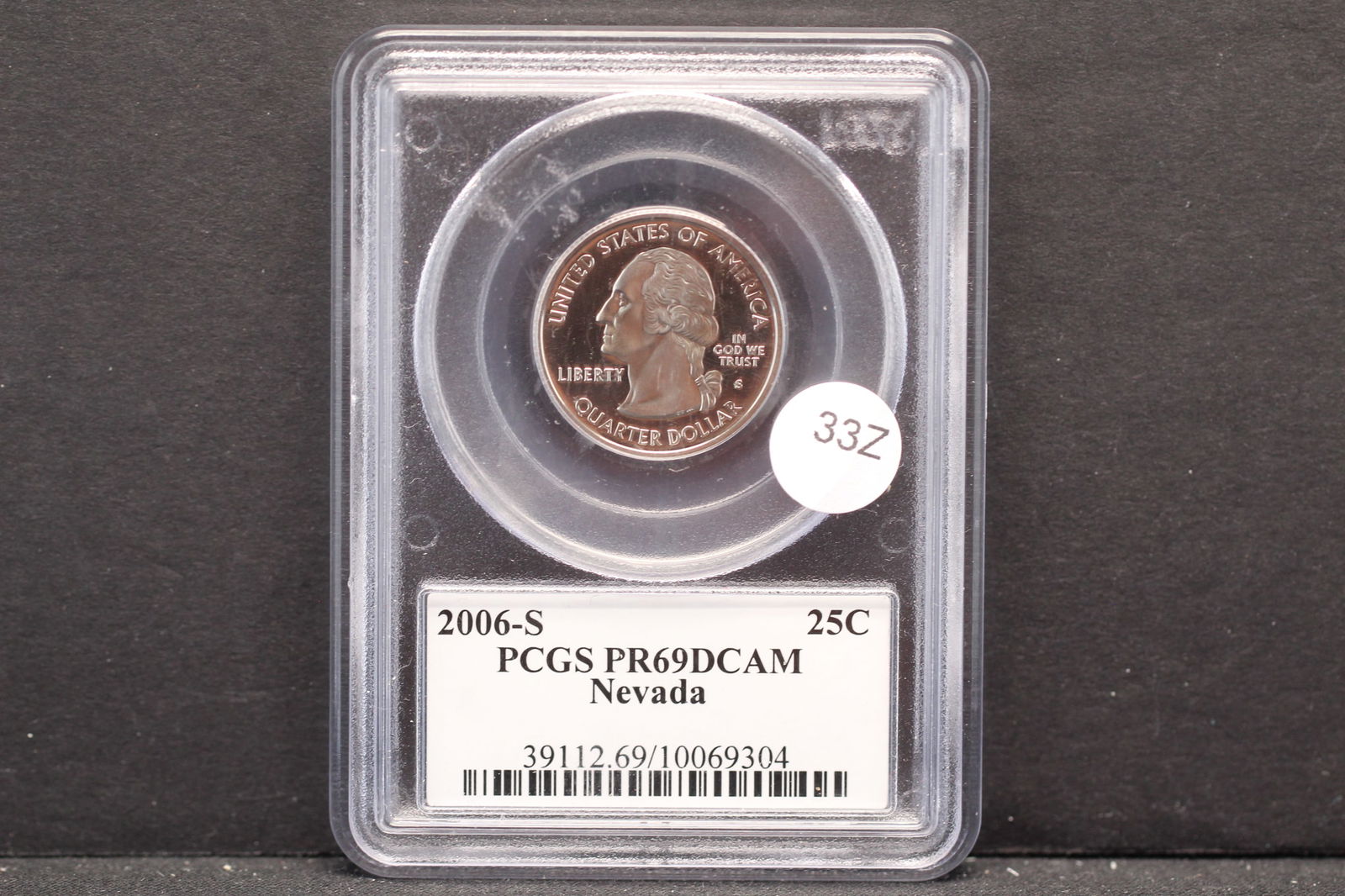 2006-S PR69 DCAM Nevada State Washington Quarter, (Graded by PCGS) (1 of 5)