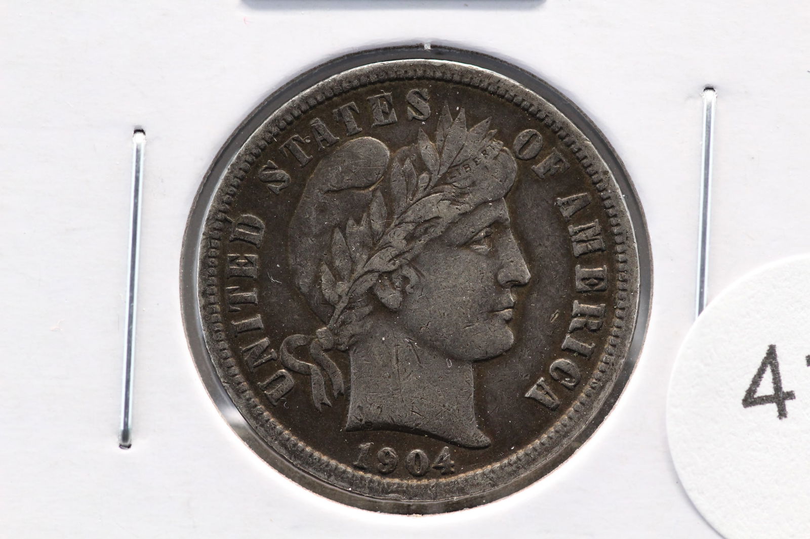 1904 Barber Dime, High Grade (1 of 3)