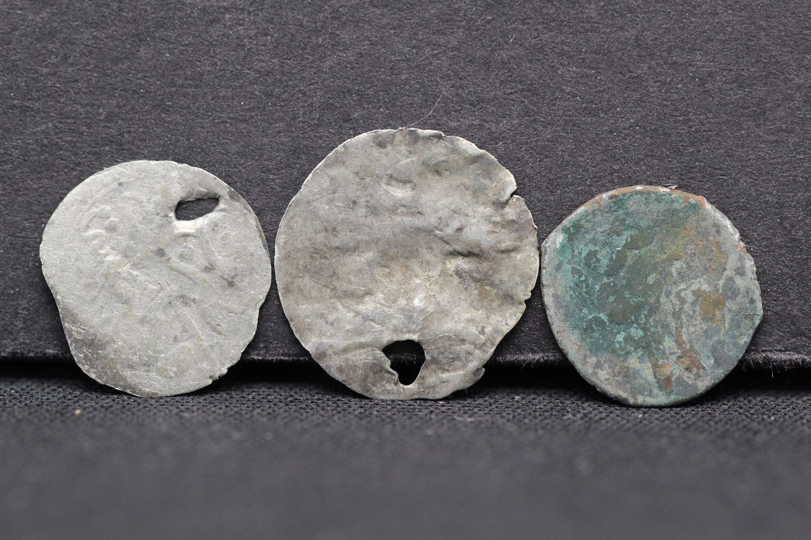 3, 12-15th Century, Ottoman Medieval Islamic Silver coins, over 500 years! (1 of 2)