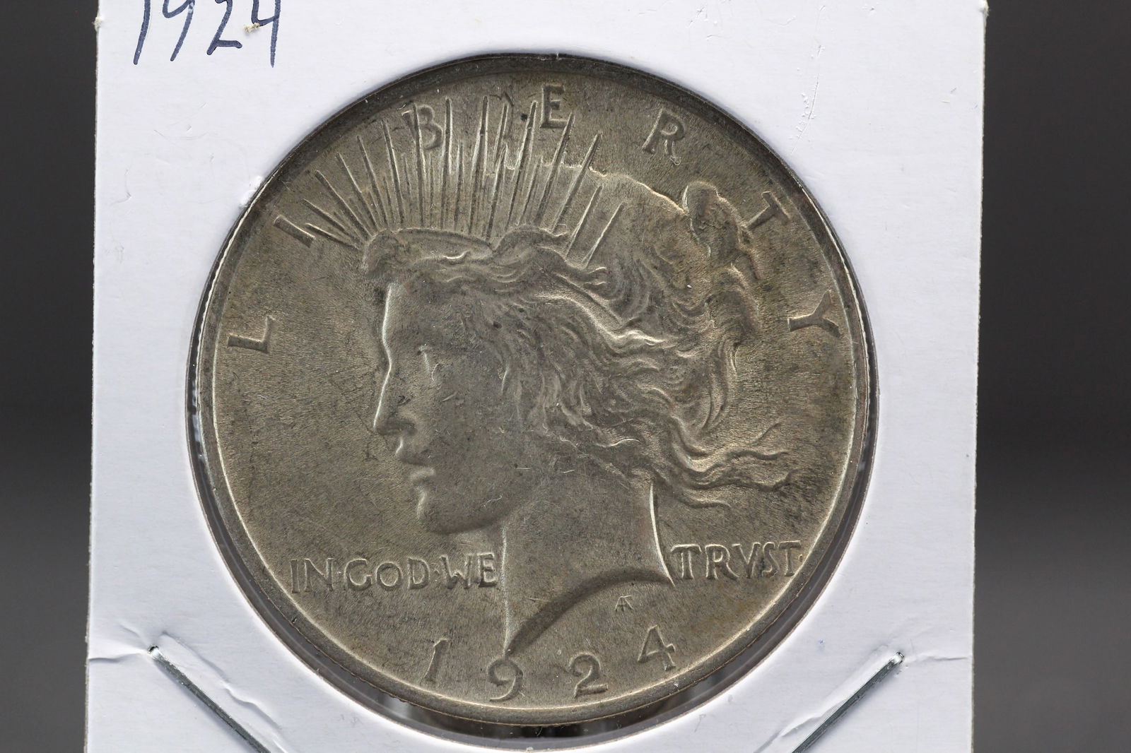 1924 Peace Dollar BU (1 of 2)