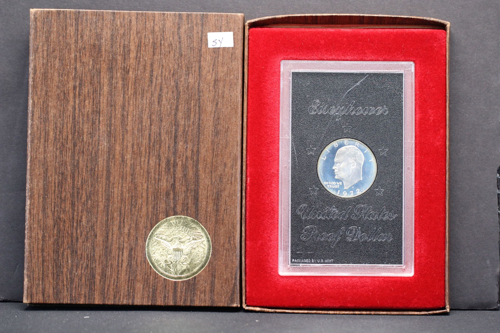 1972-S Eisenhower Proof Silver Dollar (1 of 3)