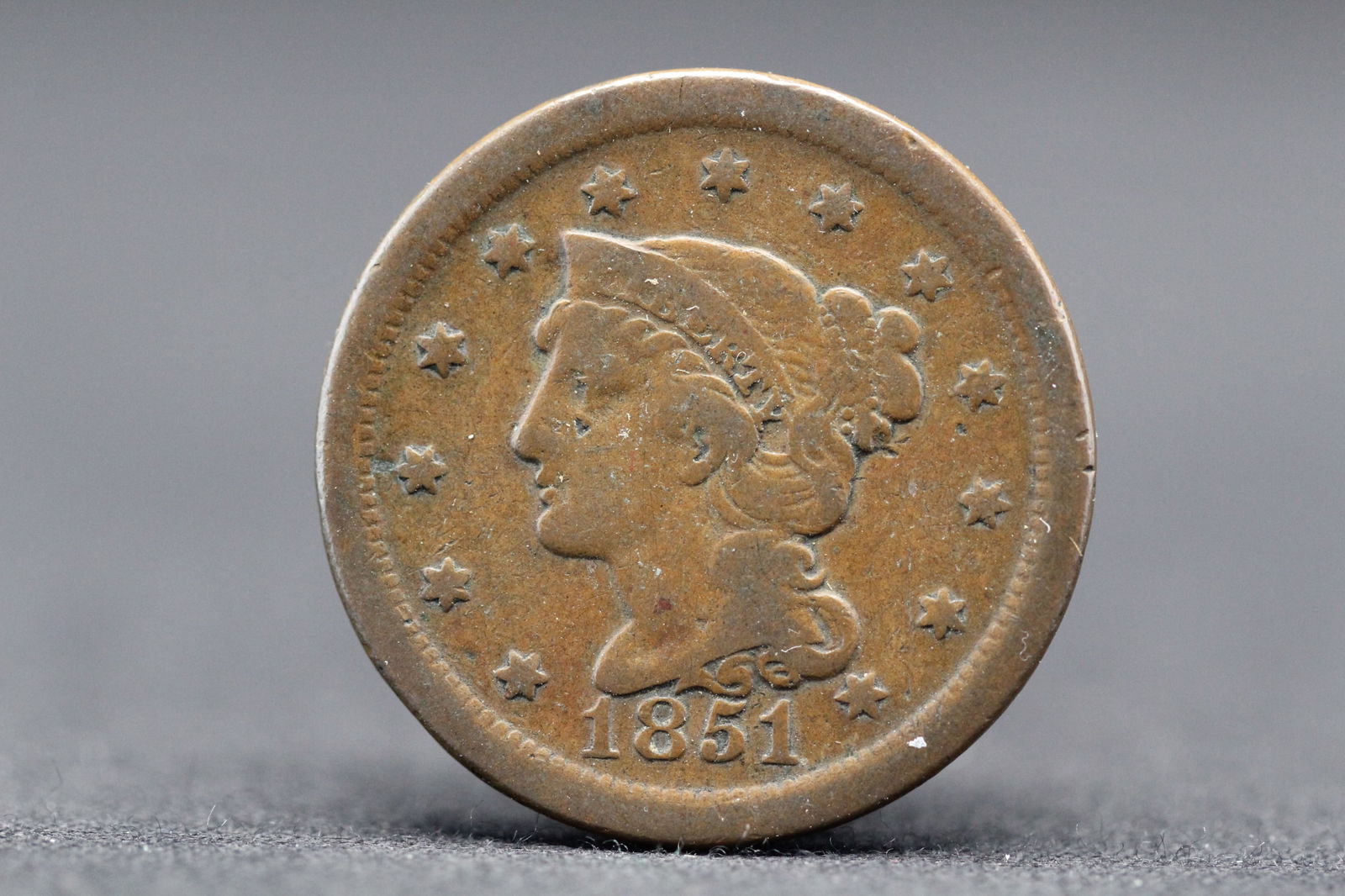 1851 Large Cent - Nice Coin (1 of 3)