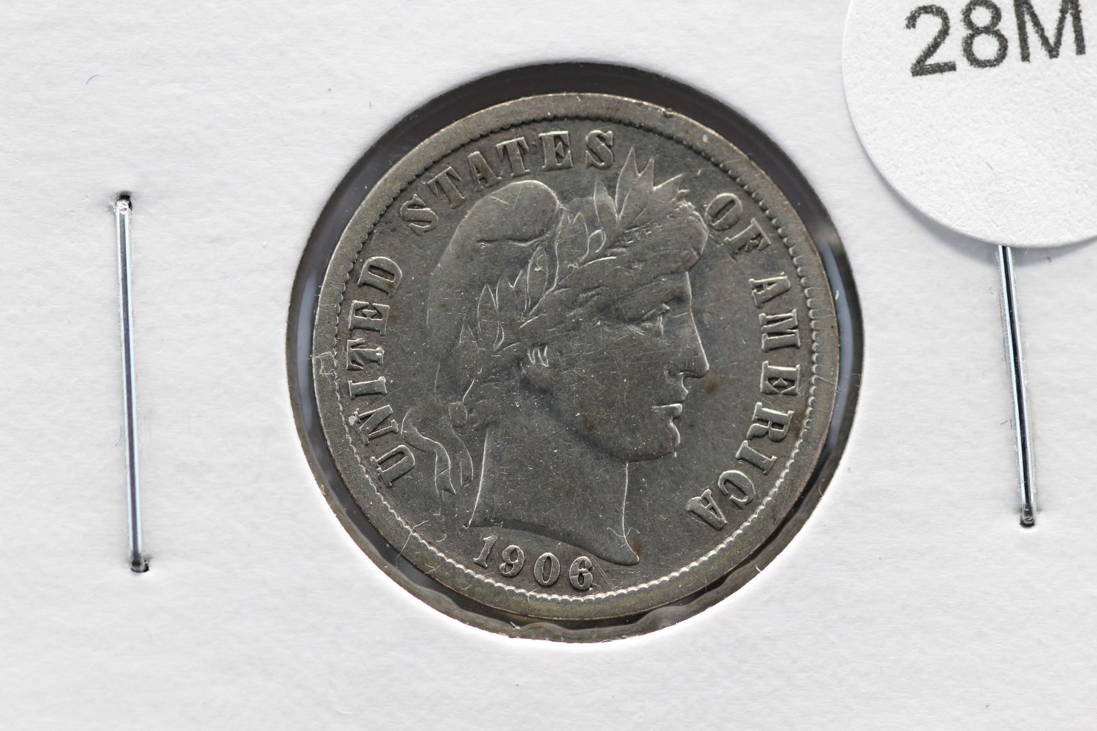 1906-D Barber Dime (1 of 3)