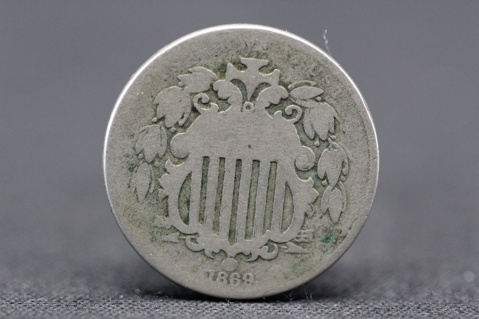 1869 Shield Nickel - Better Date (1 of 3)