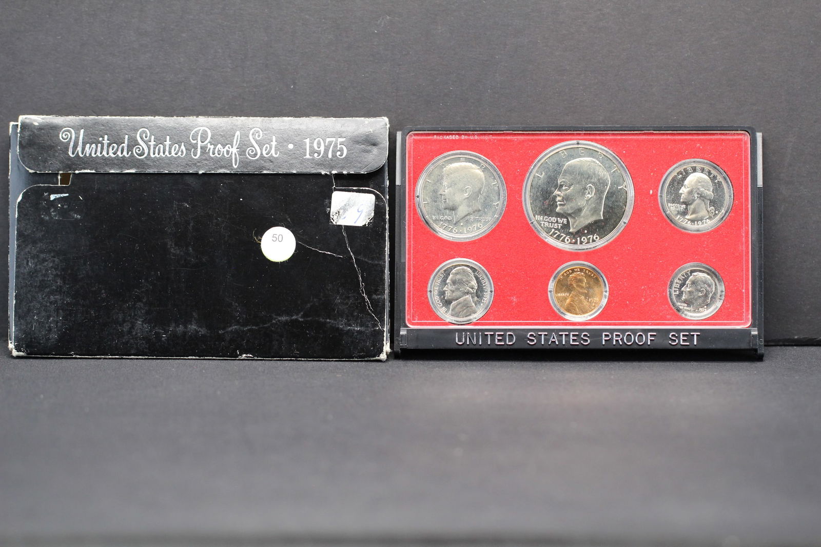 1975-S six coin proof set.  This one has the Type 1 76-S Ike. (1 of 3)