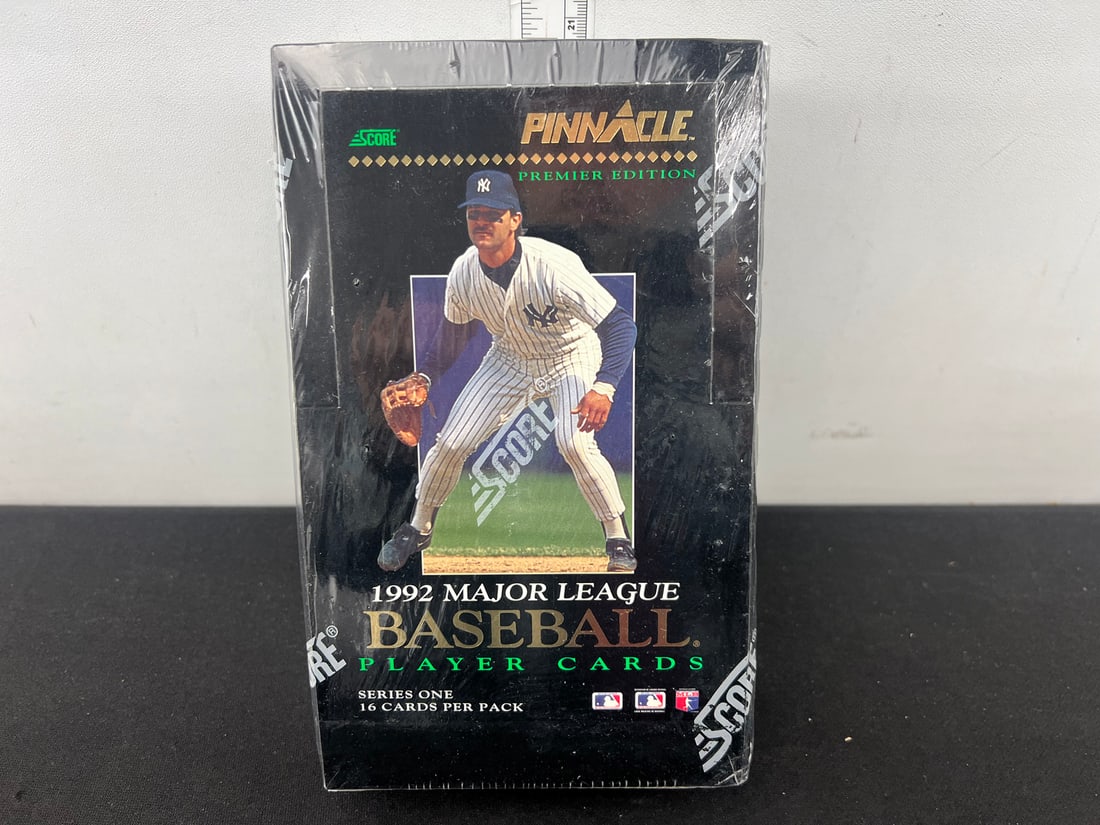 1992 Pinnacle Premier Edition Series 1 Baseball Sealed Unopened Box (1 of 2)