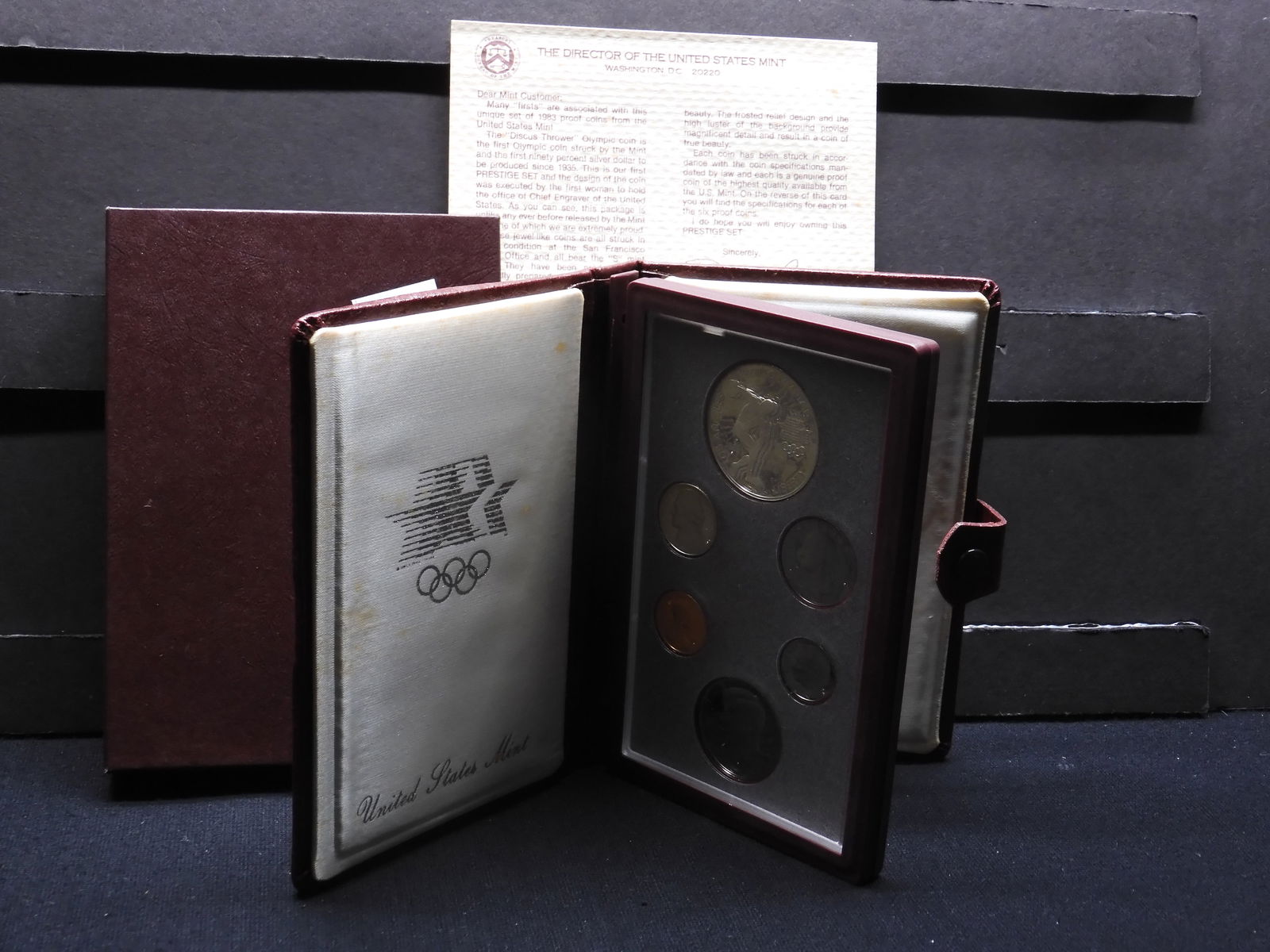 1983-S Olympic Prestige Proof Set -OGP (1 of 5)