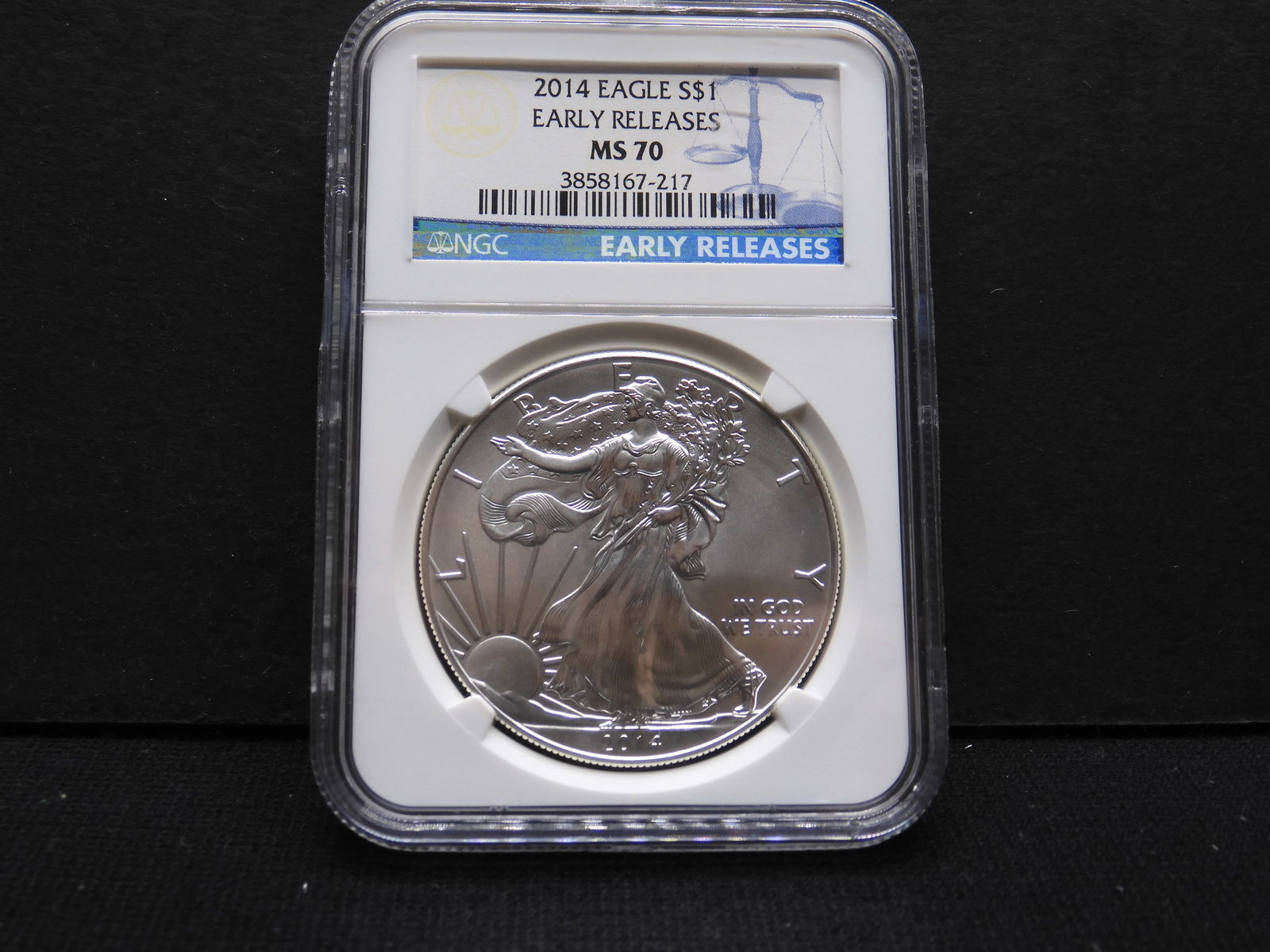 2014 American Silver Eagle - NGC MS70 - Early Releases (1 of 4)