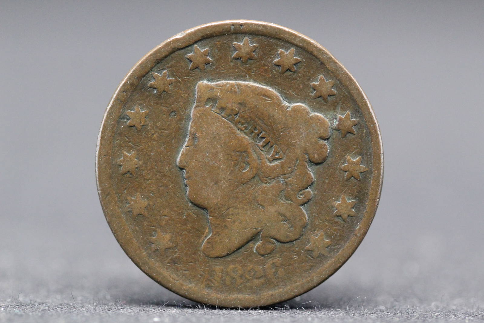 1826 Large Cent Auction
