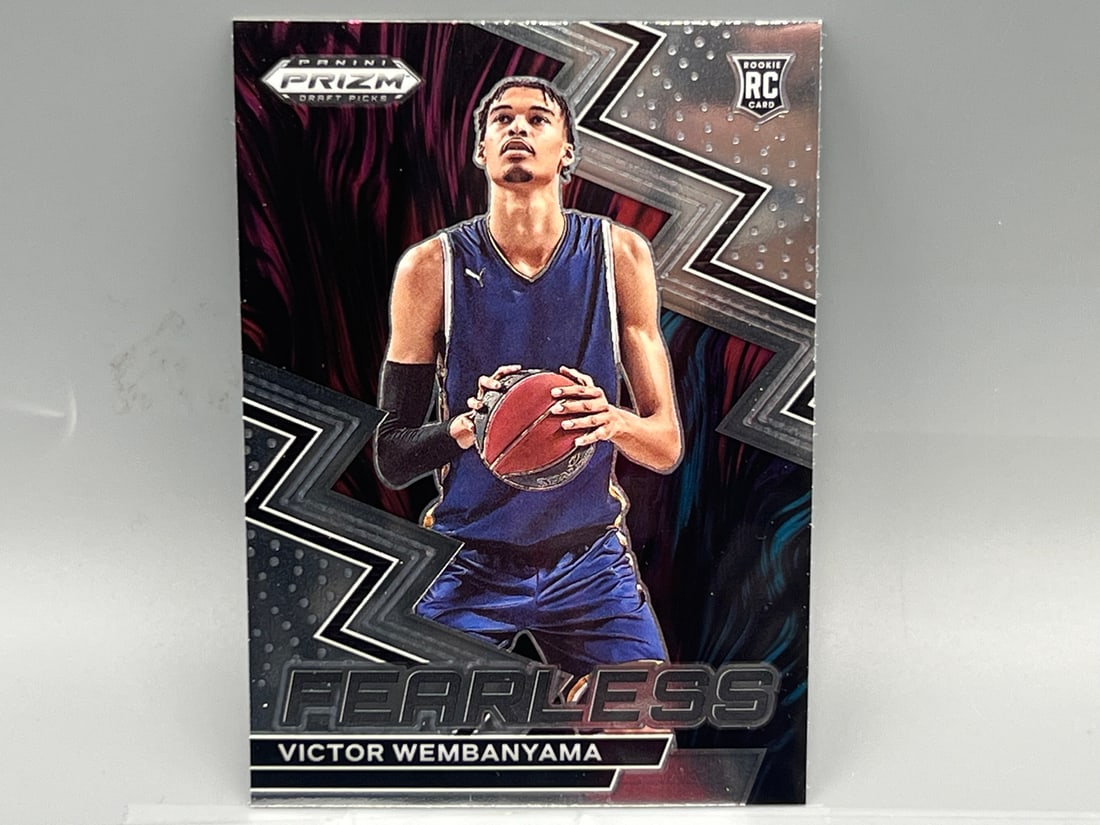2023 Panini Prizm Draft Picks Victor Wembanyama Fearless Insert RC #1 (1 of 2)