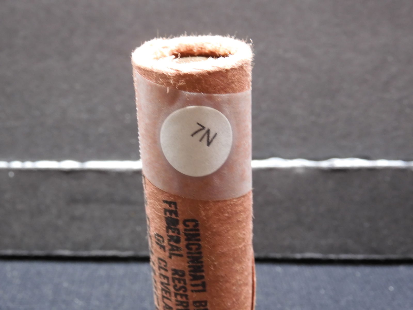 Roll Of 50 Brilliant Uncirculated 1957-D Lincoln Wheat Cents In Original Federal Reserve Bank (1 of 4)