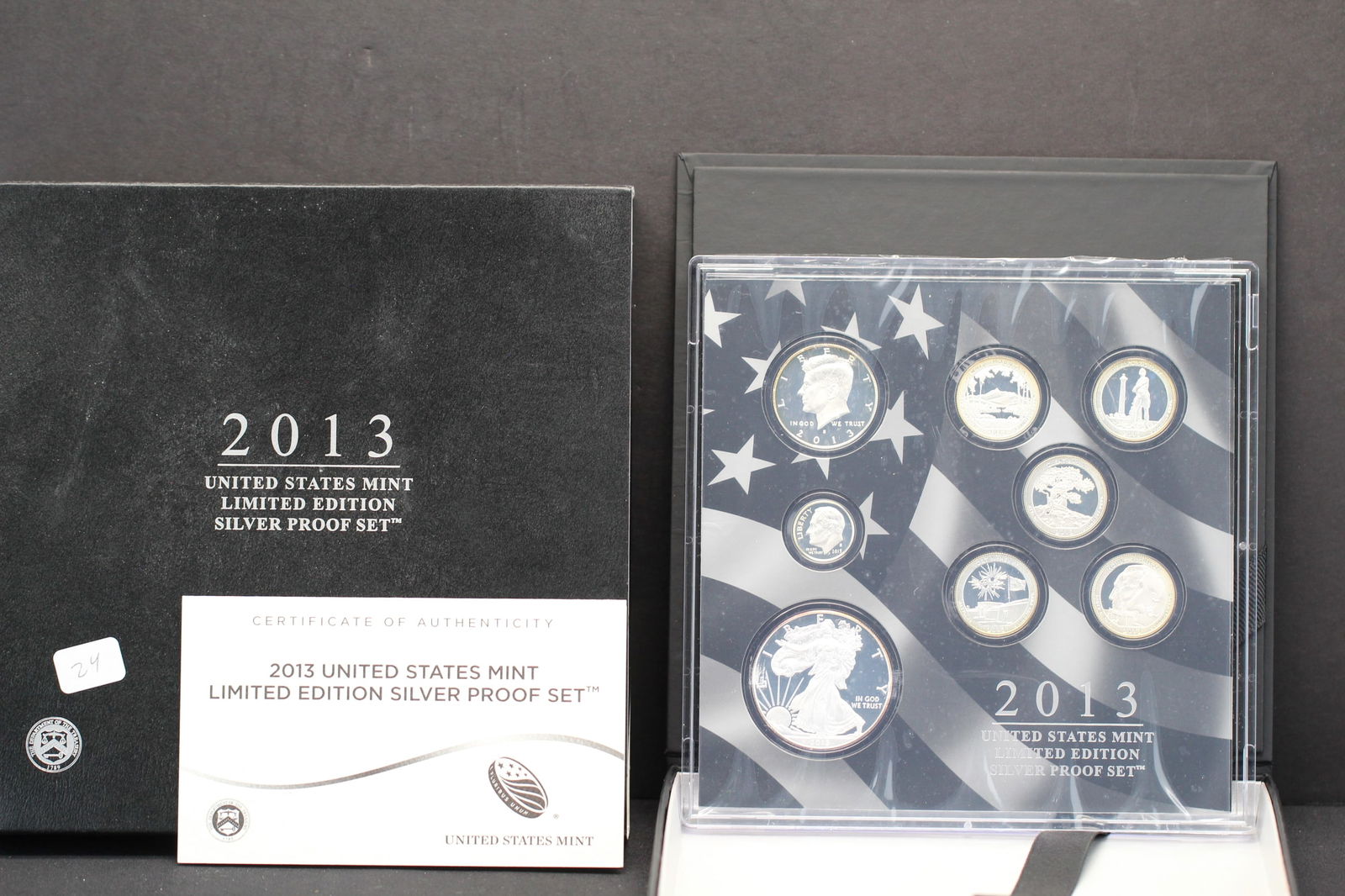 2013-S Limited Edition Silver Proof Set with ASE (1 of 5)