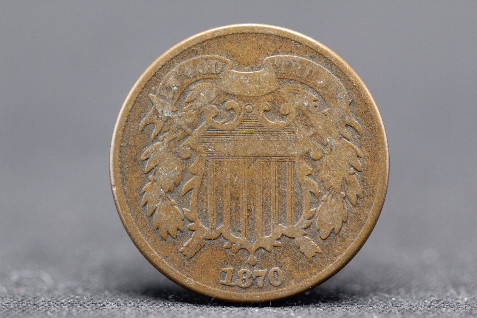 1870 Shield Two Cent (1 of 2)