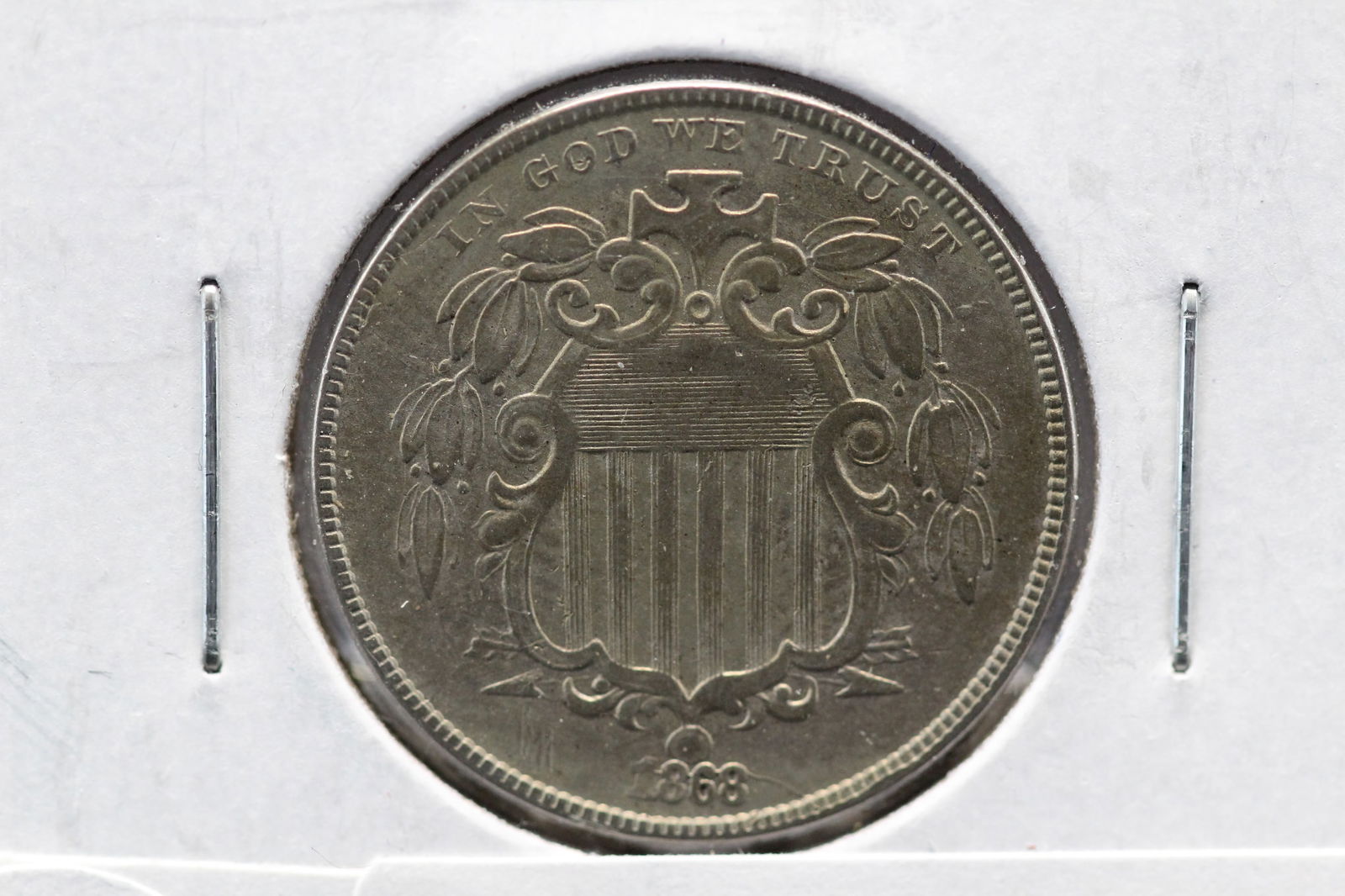 WOW 1868 Shield Nickel SUPER HIGH GRADE (1 of 3)