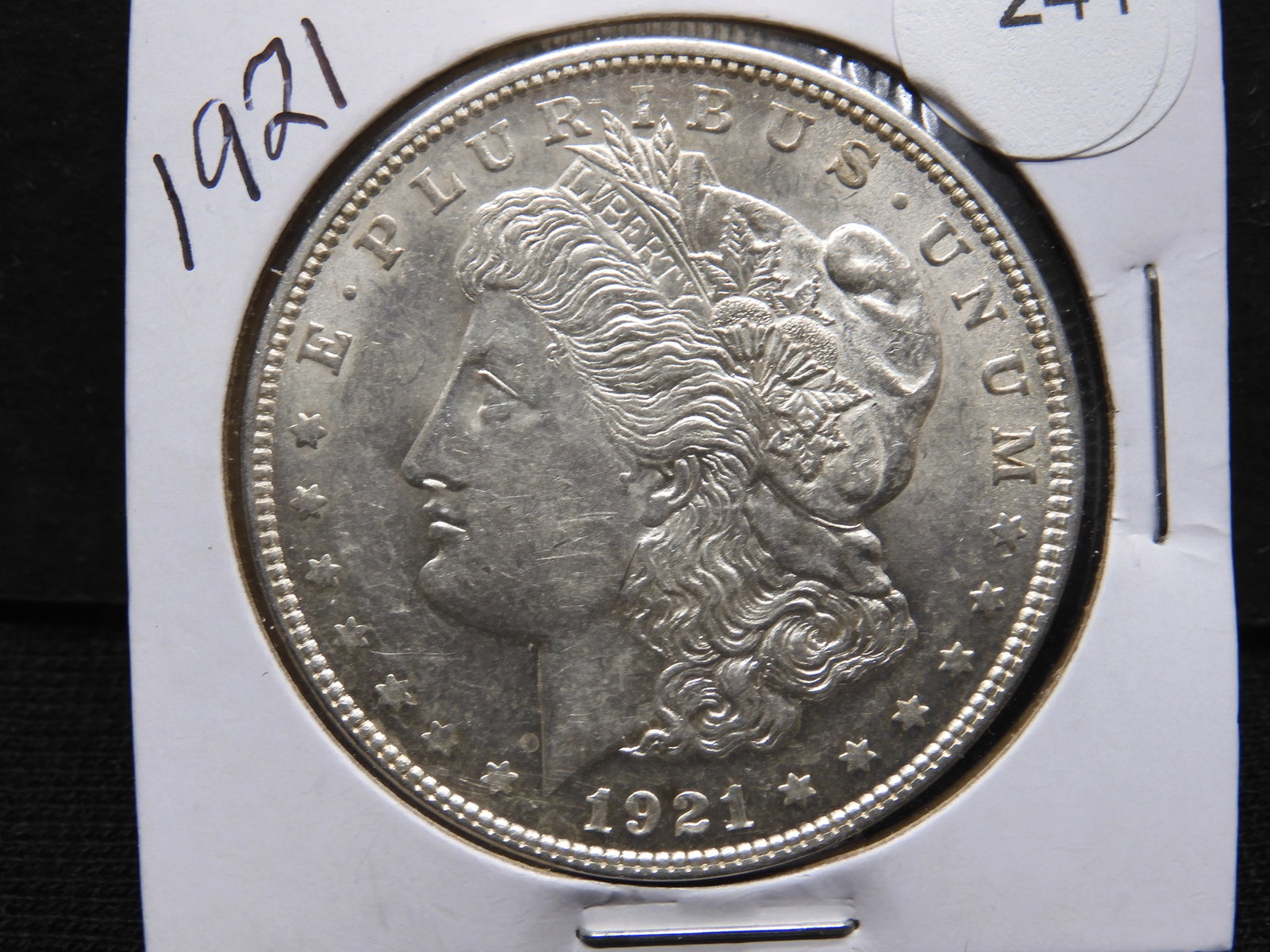 1921 Morgan Silver Dollar: 1921 Morgan Silver Dollar