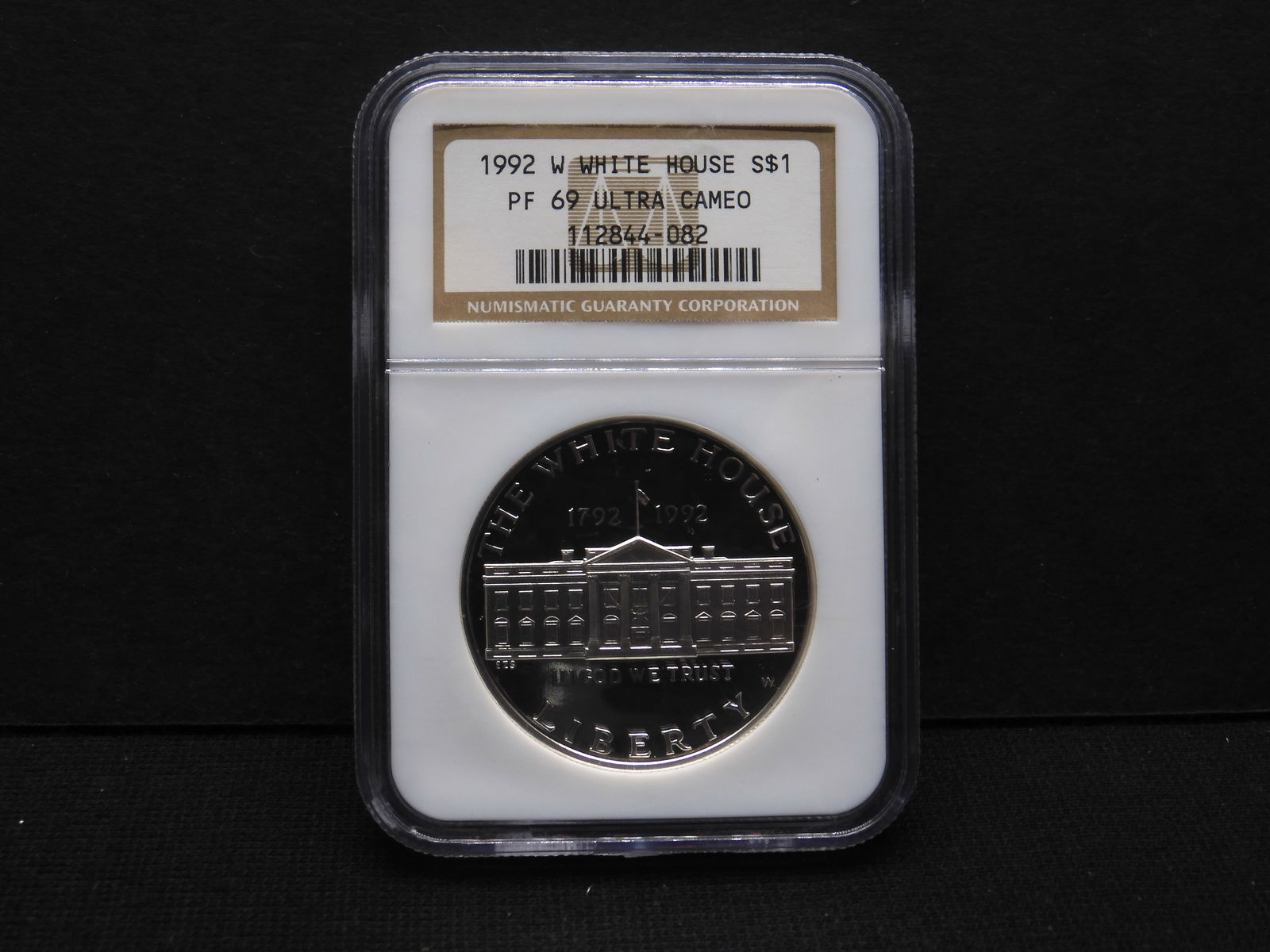 1992-W White House Proof Silver Dollar - NGC PF69 Ultra Cameo (1 of 4)