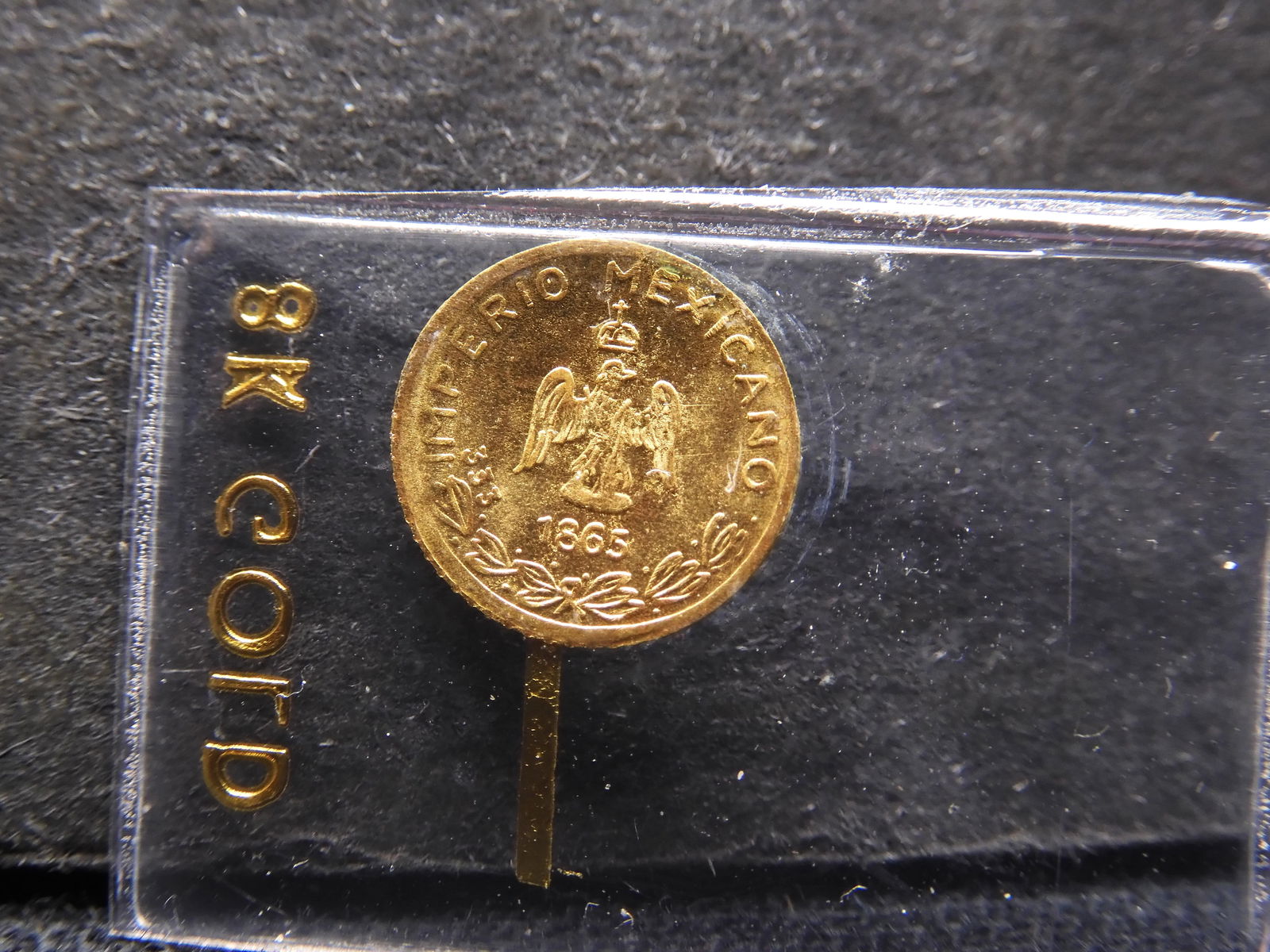 GOLD - 8 KT Mini Maximilian Round (1 of 2)