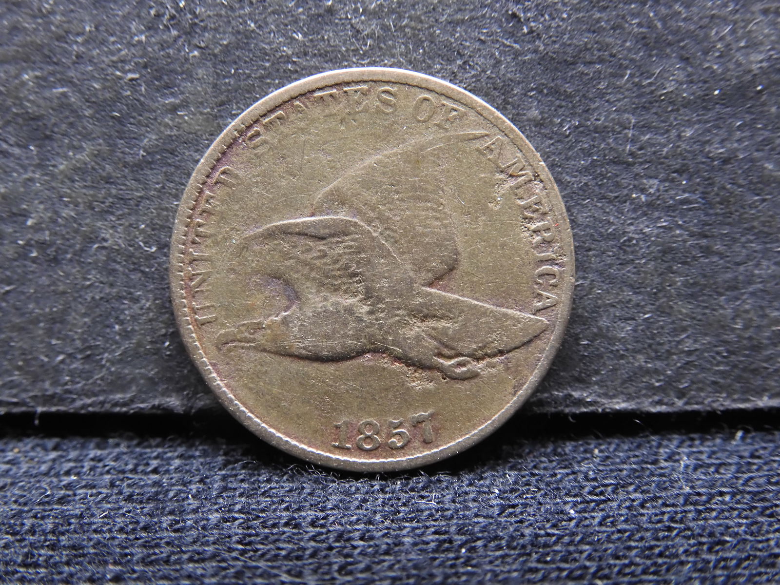 1857 Flying Eagle. Fine. (1 of 3)