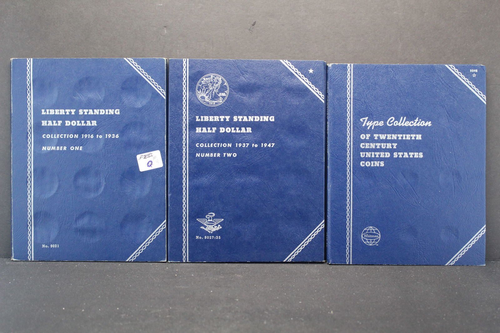 3 Empty Coin Albums (1 of 4)