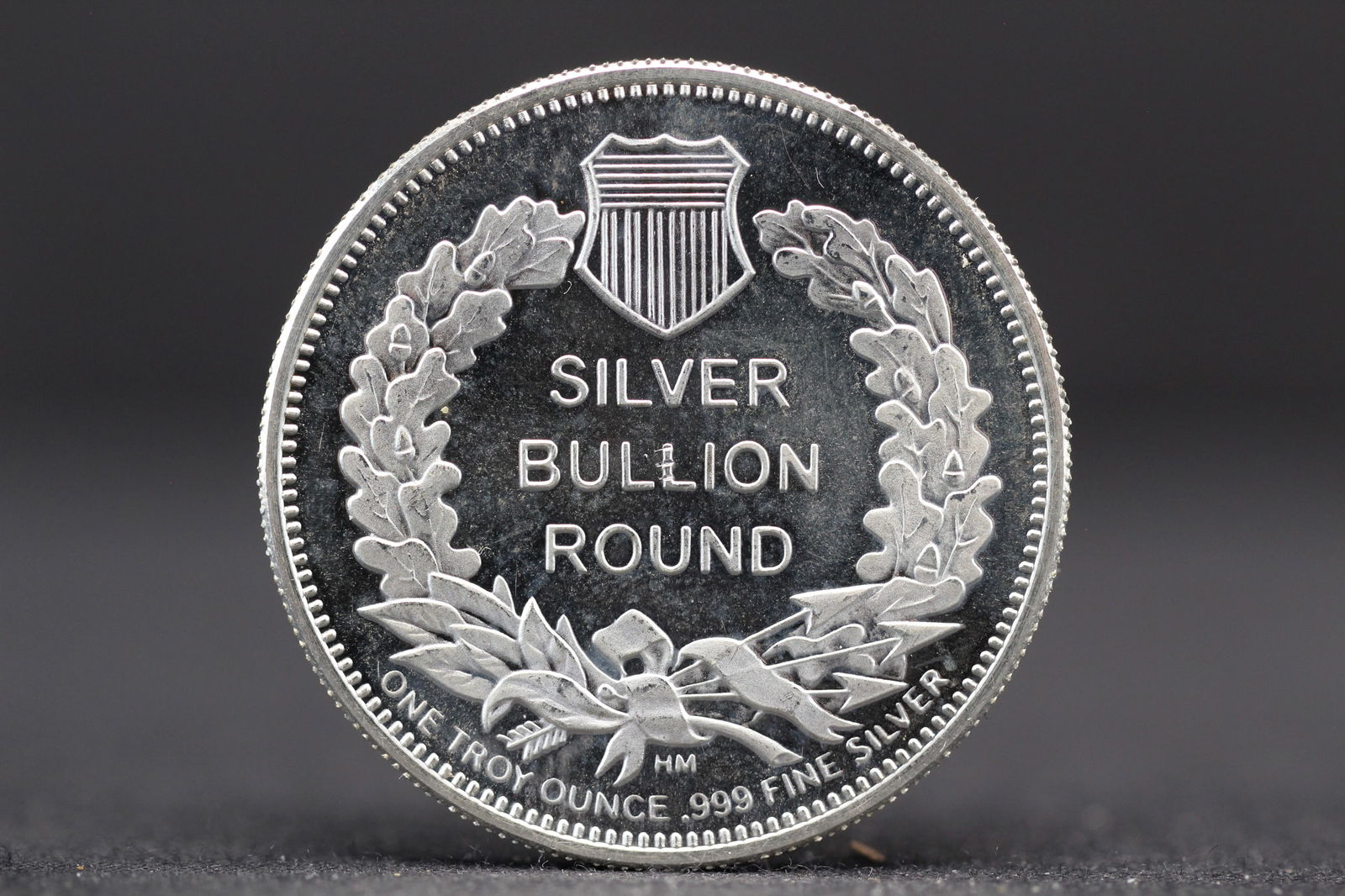 One Troy Oz. .999 Fine Silver Round St. Augustine (1 of 2)