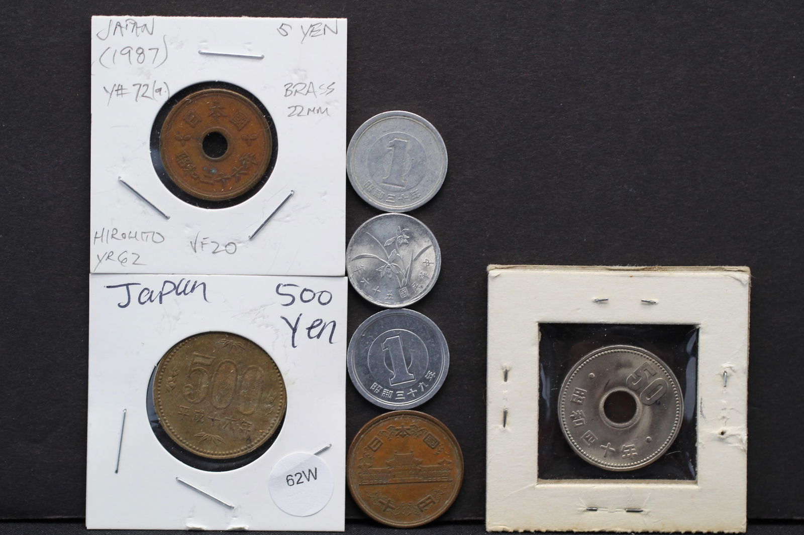 6 Japan Coins (1 of 2)