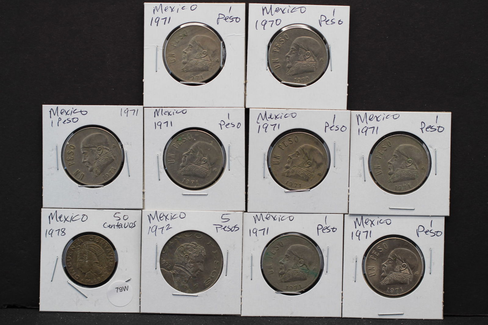 10 Mexico Coins (1 of 7)
