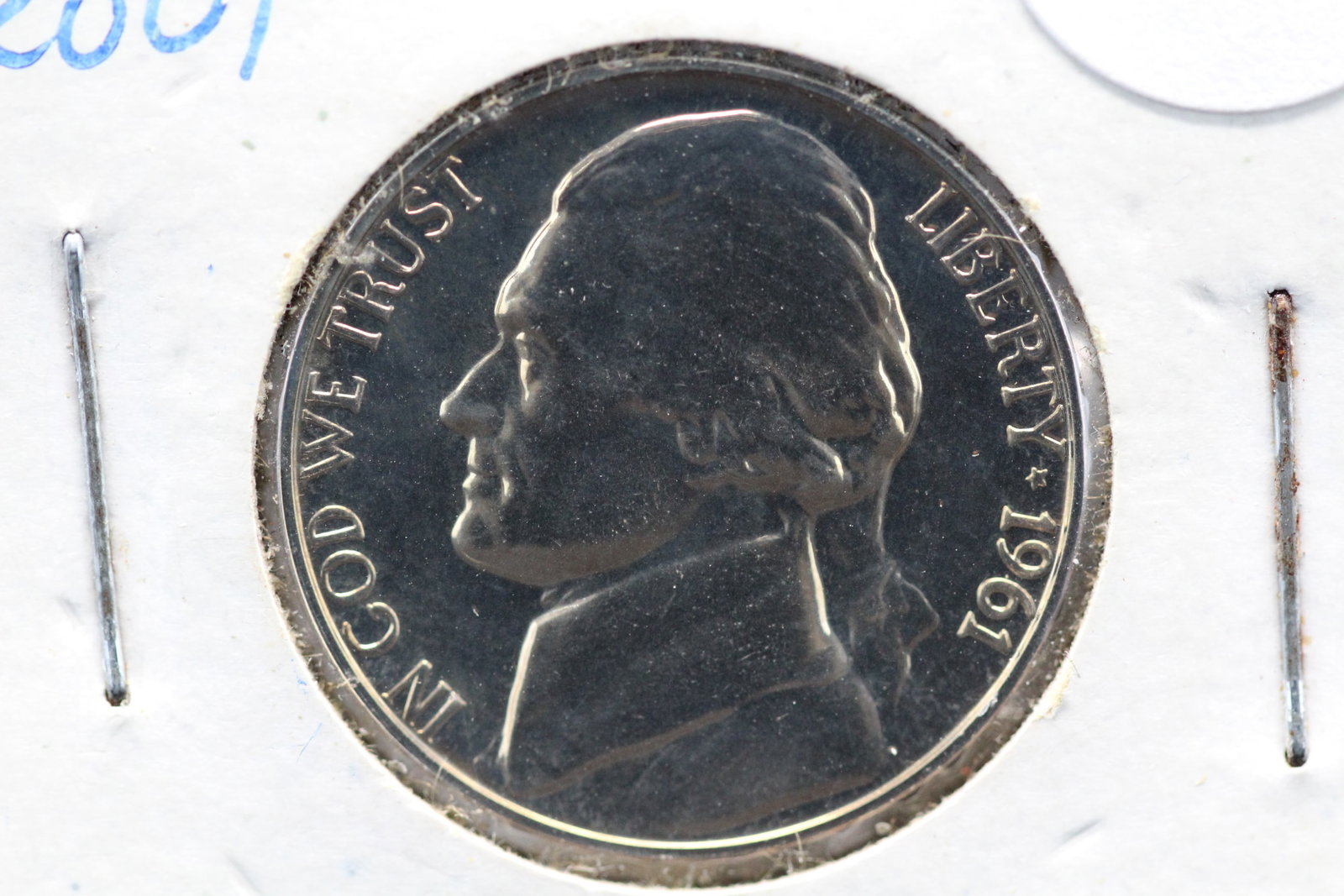 1961 PROOF Jefferson Nickel - Rotated Reverse! (1 of 3)