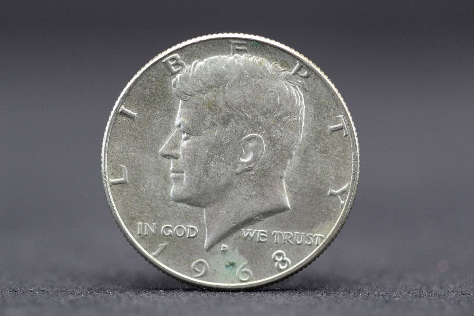 1968-D Uncirculated Kennedy Half Dollar (1 of 2)