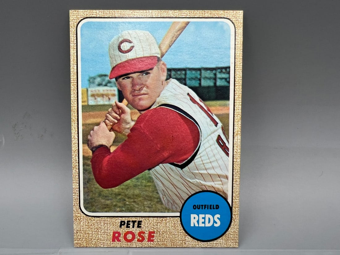 1968 Topps #230 Pete Rose / Reds (1 of 2)