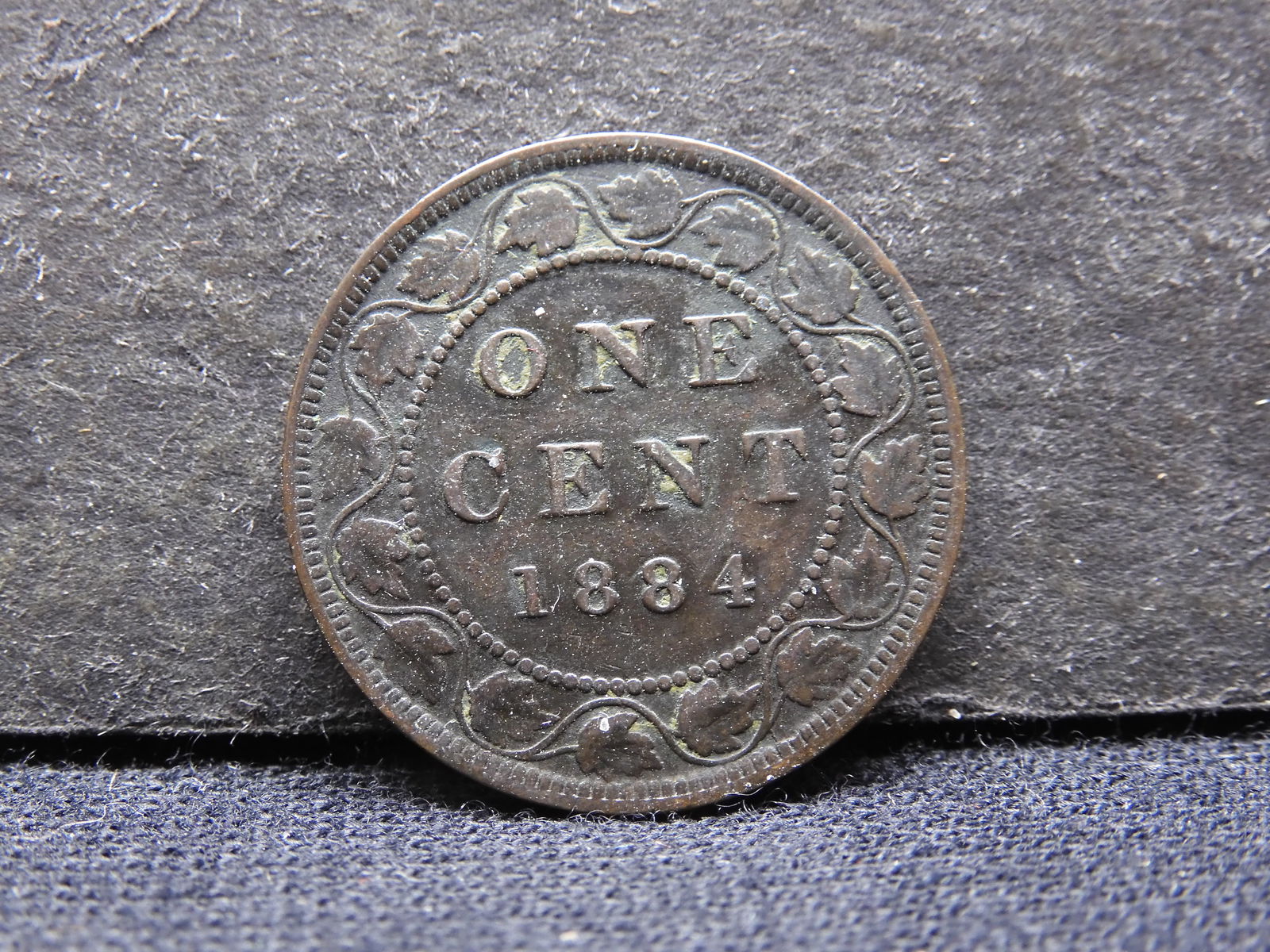 1884 Canada Large Cent. VF. (1 of 3)