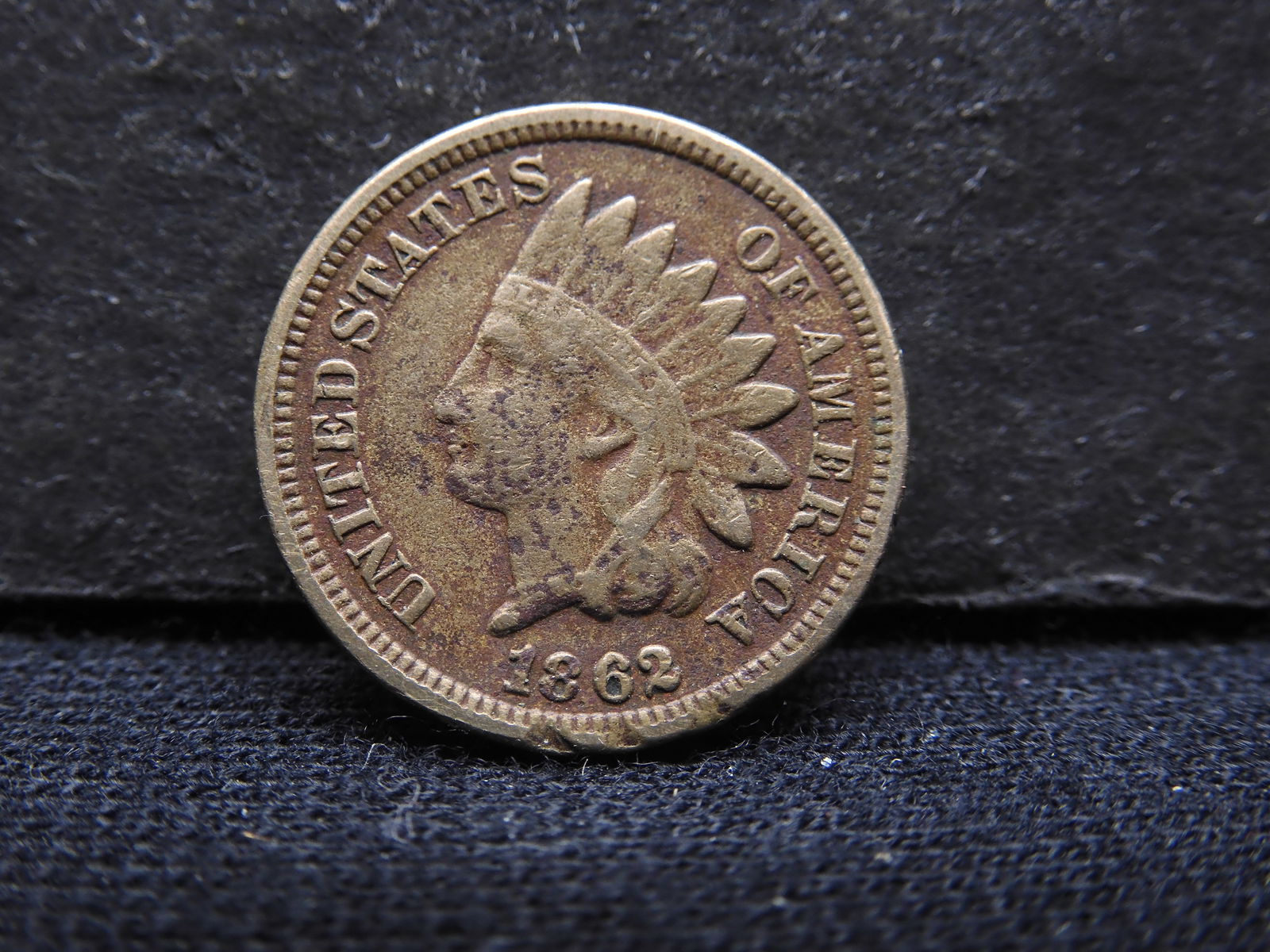 1862-CN Indian Head Cent.  Civil War Year. (1 of 2)
