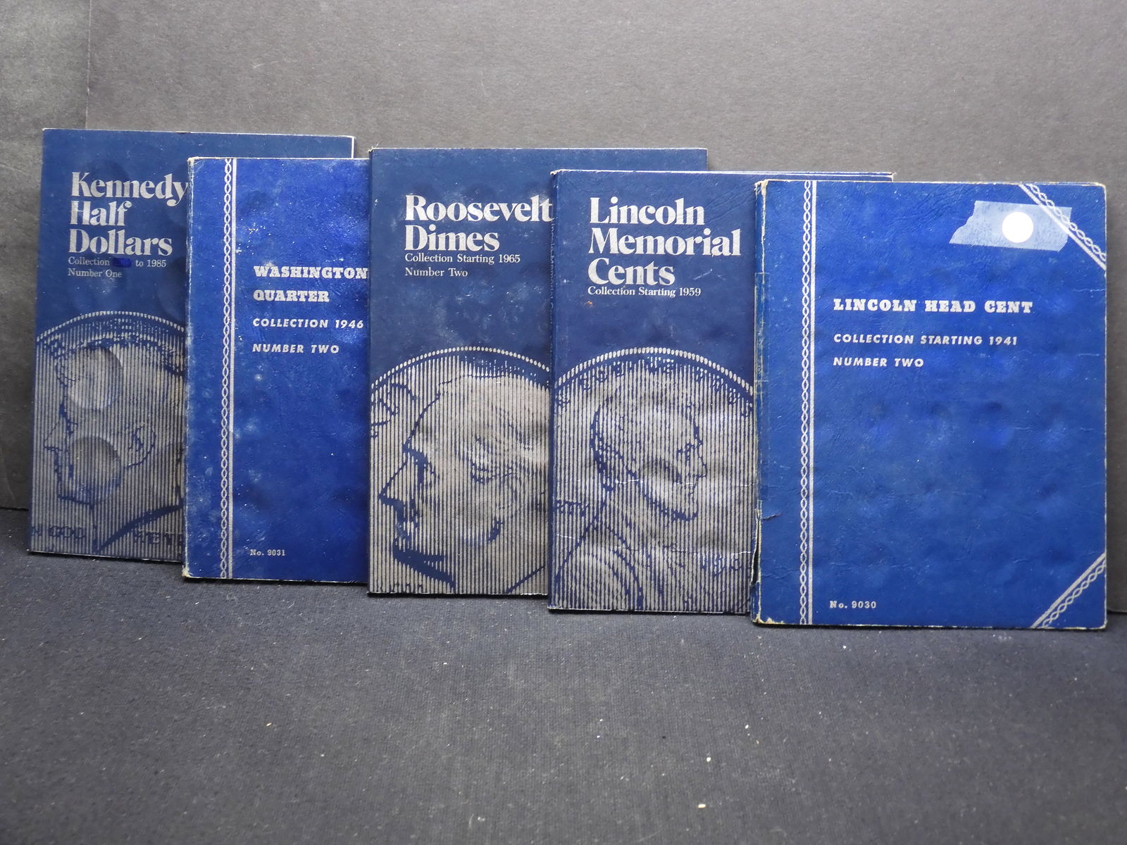 5 Empty Coin Albums (1 of 6)