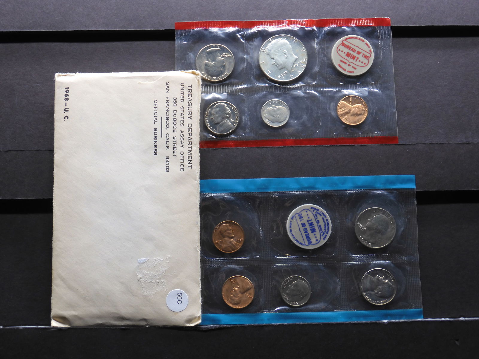 1968 P&D UNC Mint Set (1 of 5)