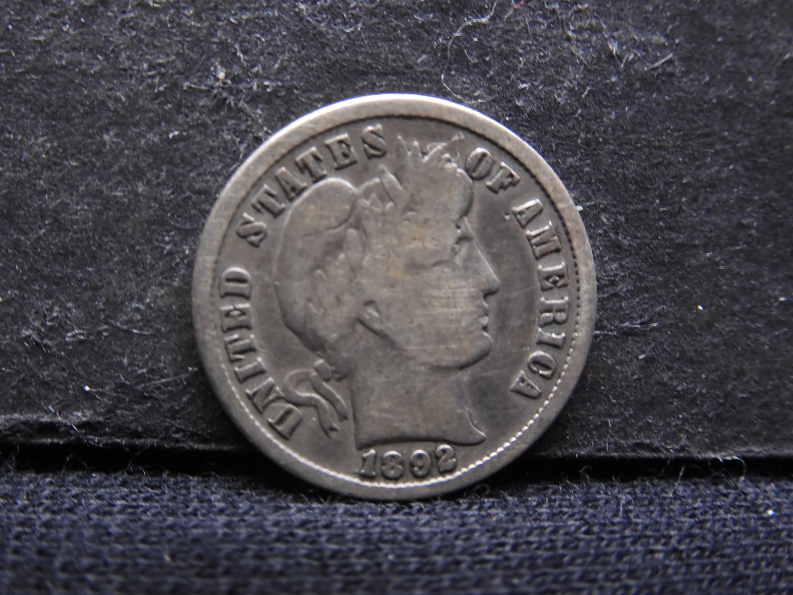 1892 Barber Dime   1st Year of issue (1 of 2)