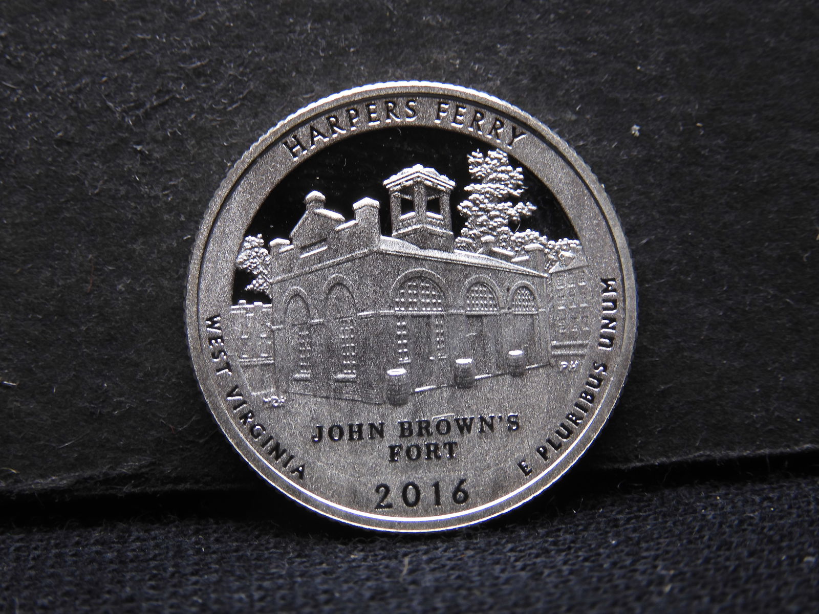 2016-S Washington Proof Quarter - Harpers Ferry: 2016-S Washington Proof Quarter - Harpers Ferry