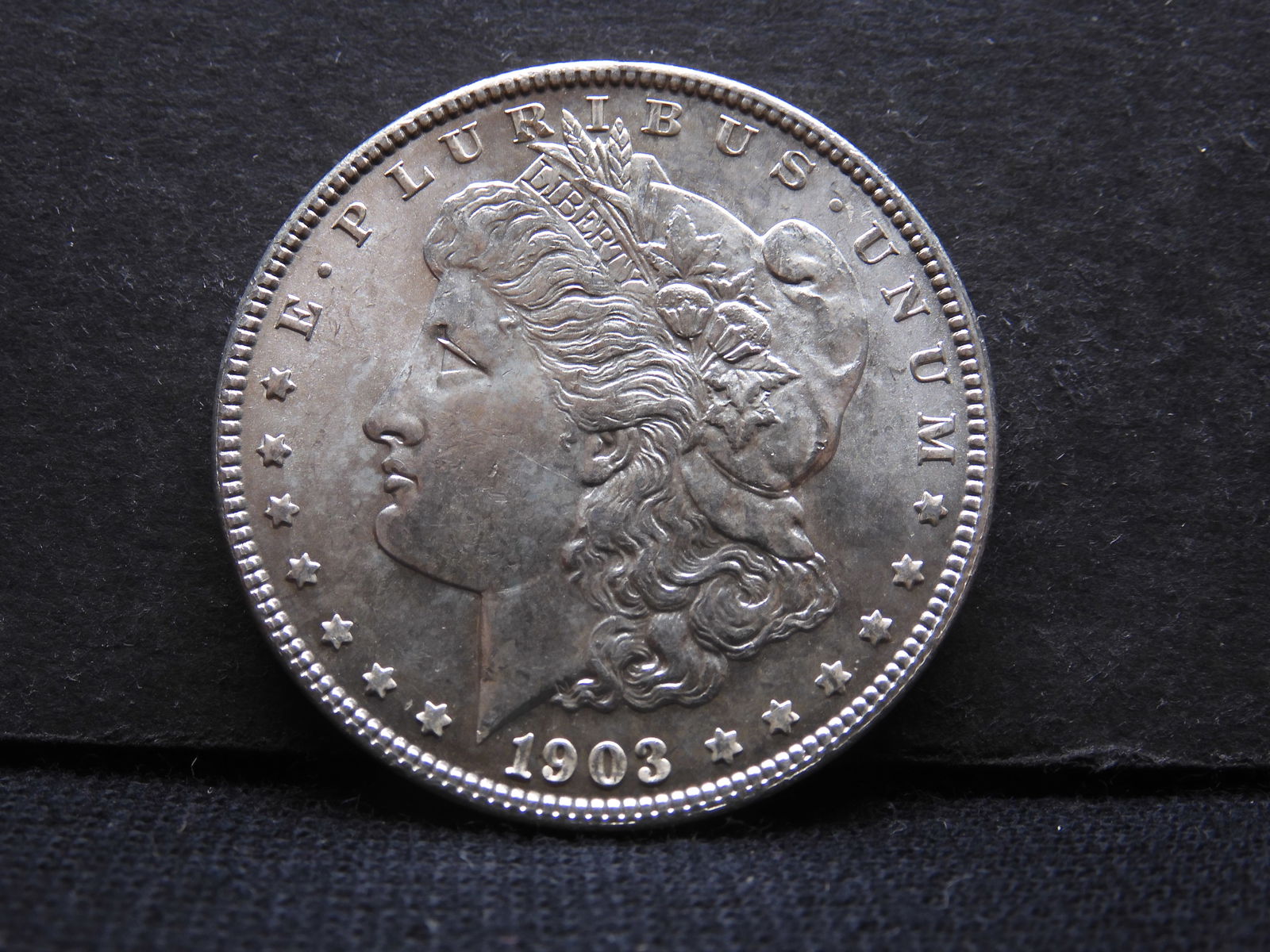 1903 Morgan Silver Dollar - CHOICE BU (1 of 2)