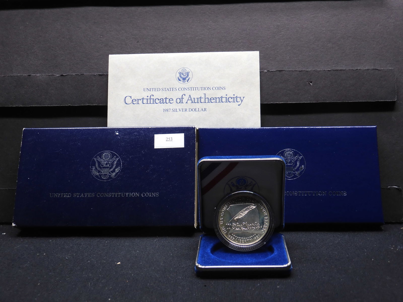 1987-S Constitution Proof Silver Dollar - OGP (1 of 4)