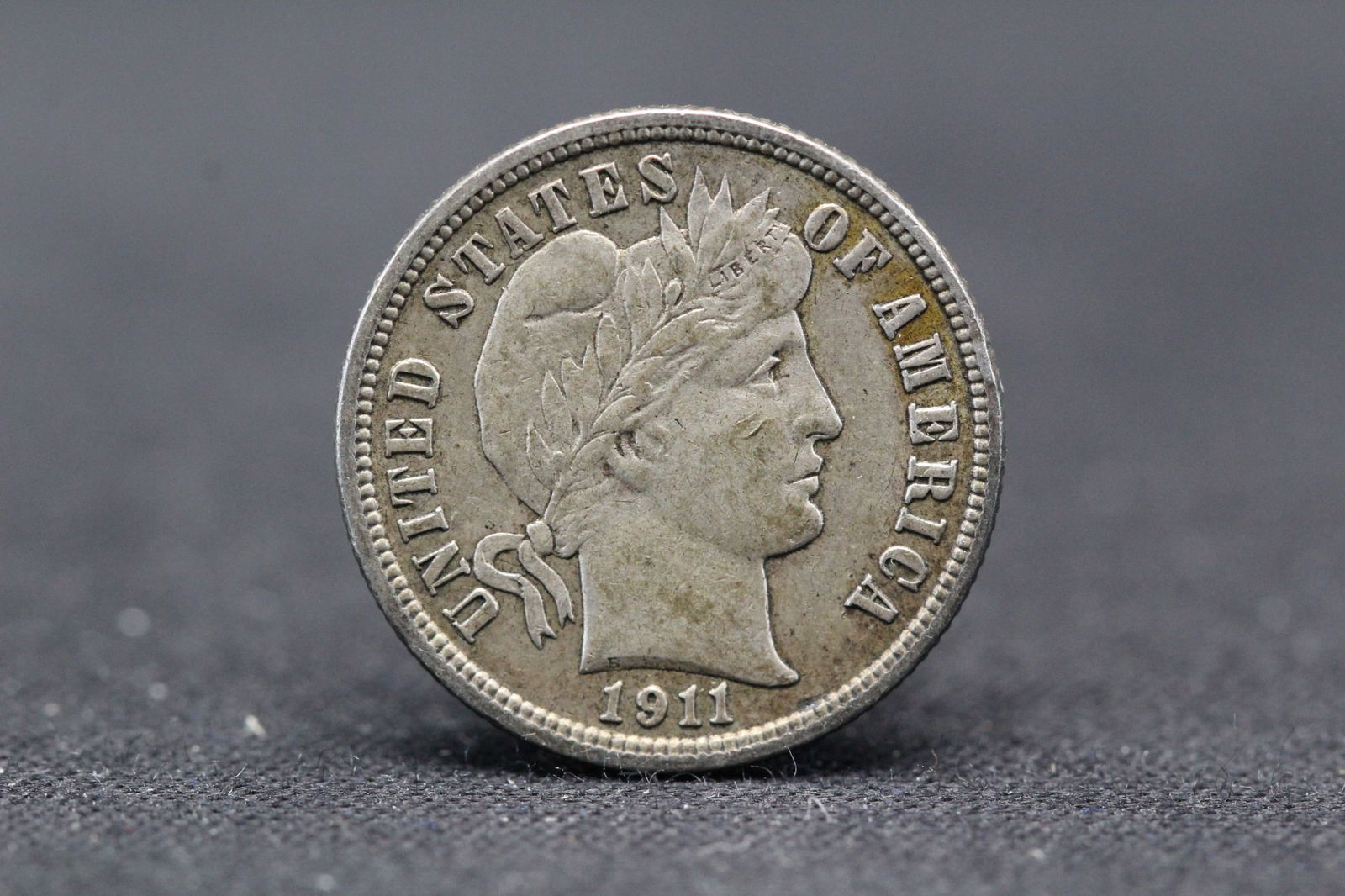 1911-D Barber Dime. HIGH GRADE (1 of 2)