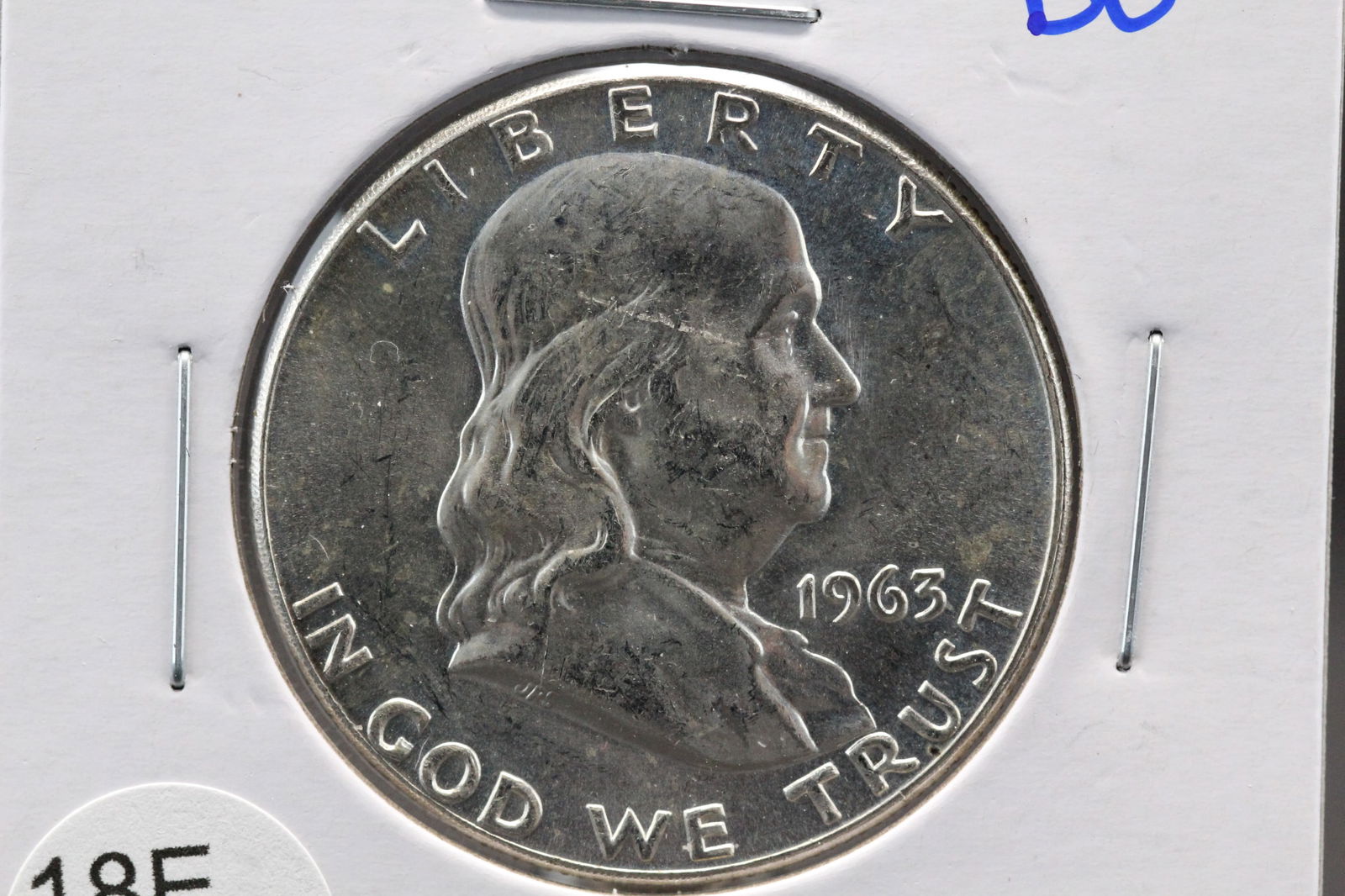 1963 Franklin 50c. 90% Silver. GEM BU (1 of 3)