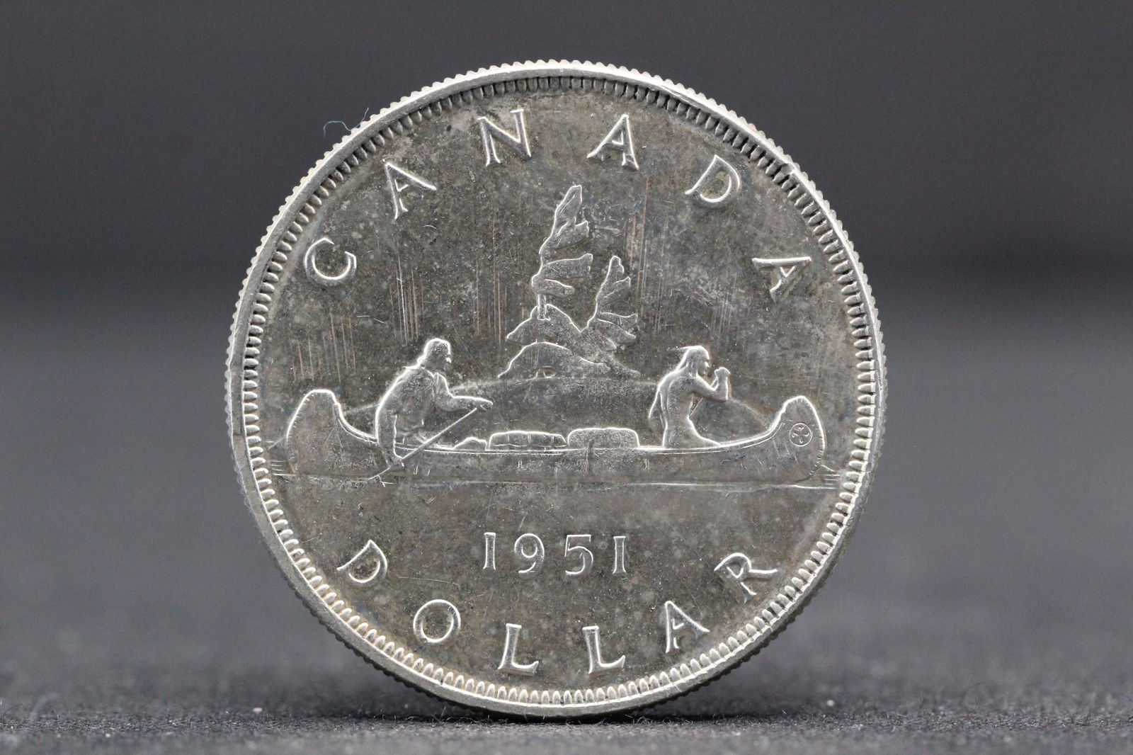 1951 Canada Dollar. 80% Silver (1 of 2)