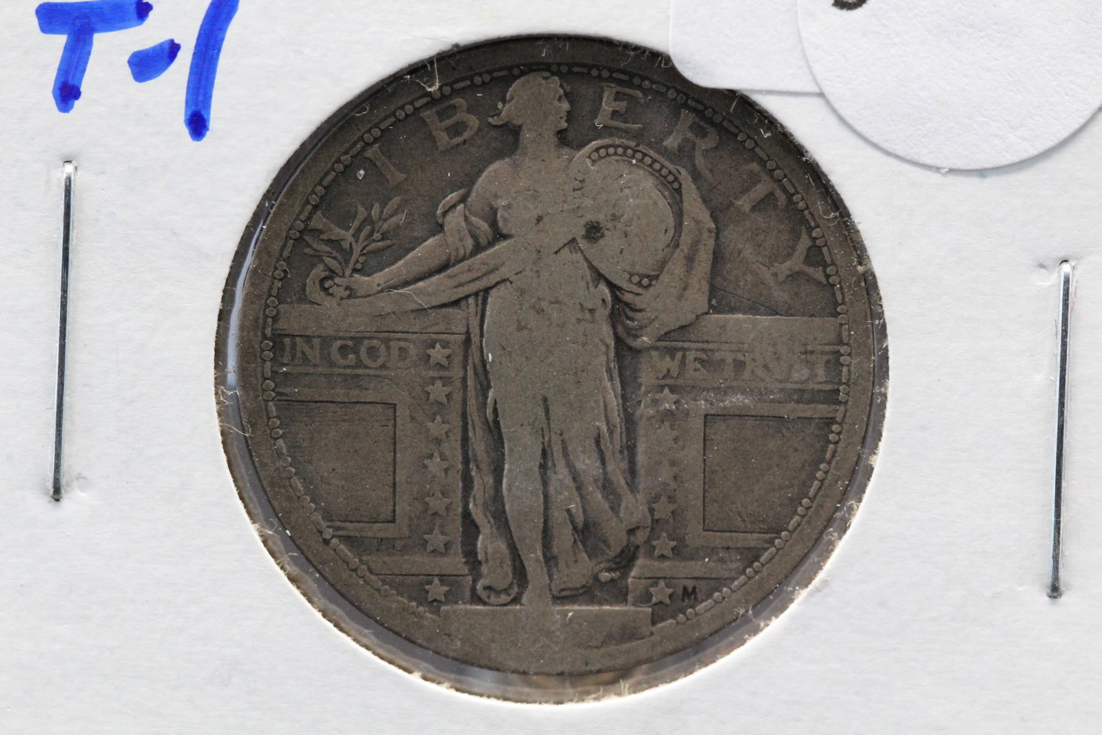 1917 Type 1 Standing Liberty 25c. SCARCE (1 of 3)