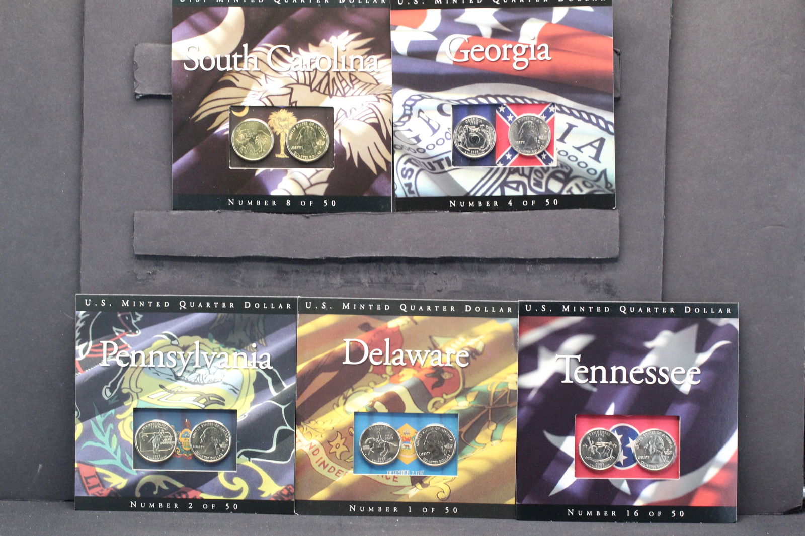 5 Pair State Quarter Mint Sets (1 of 12)