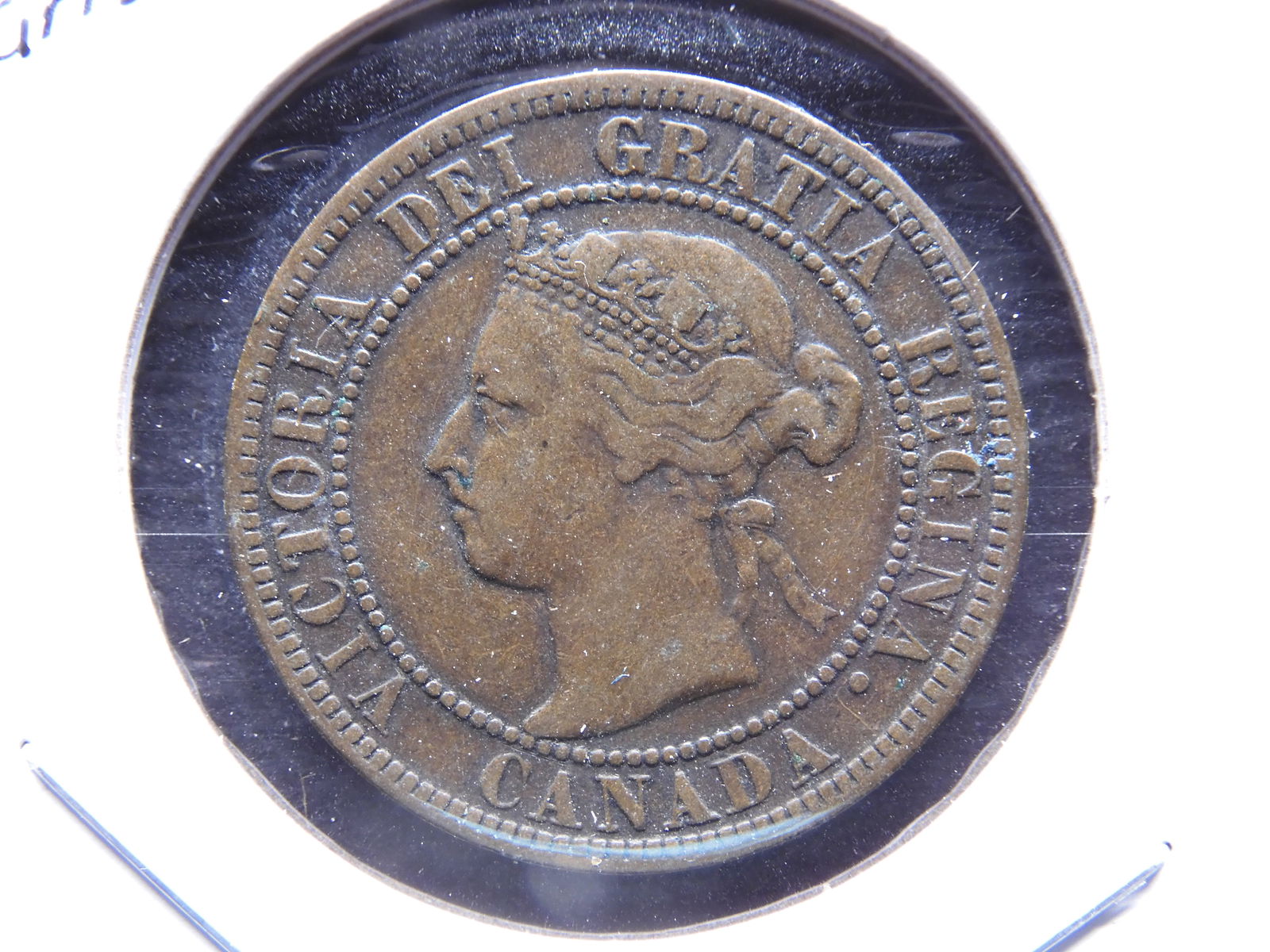 1896 Narrow date Canada large cent. VF (1 of 3)